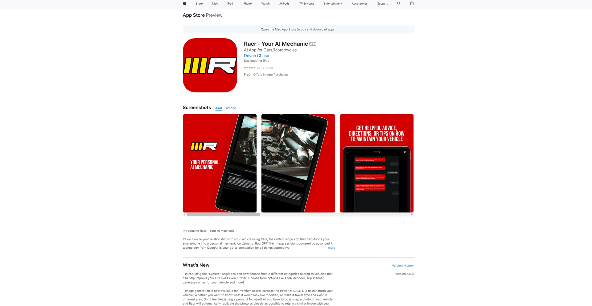 Racr featured