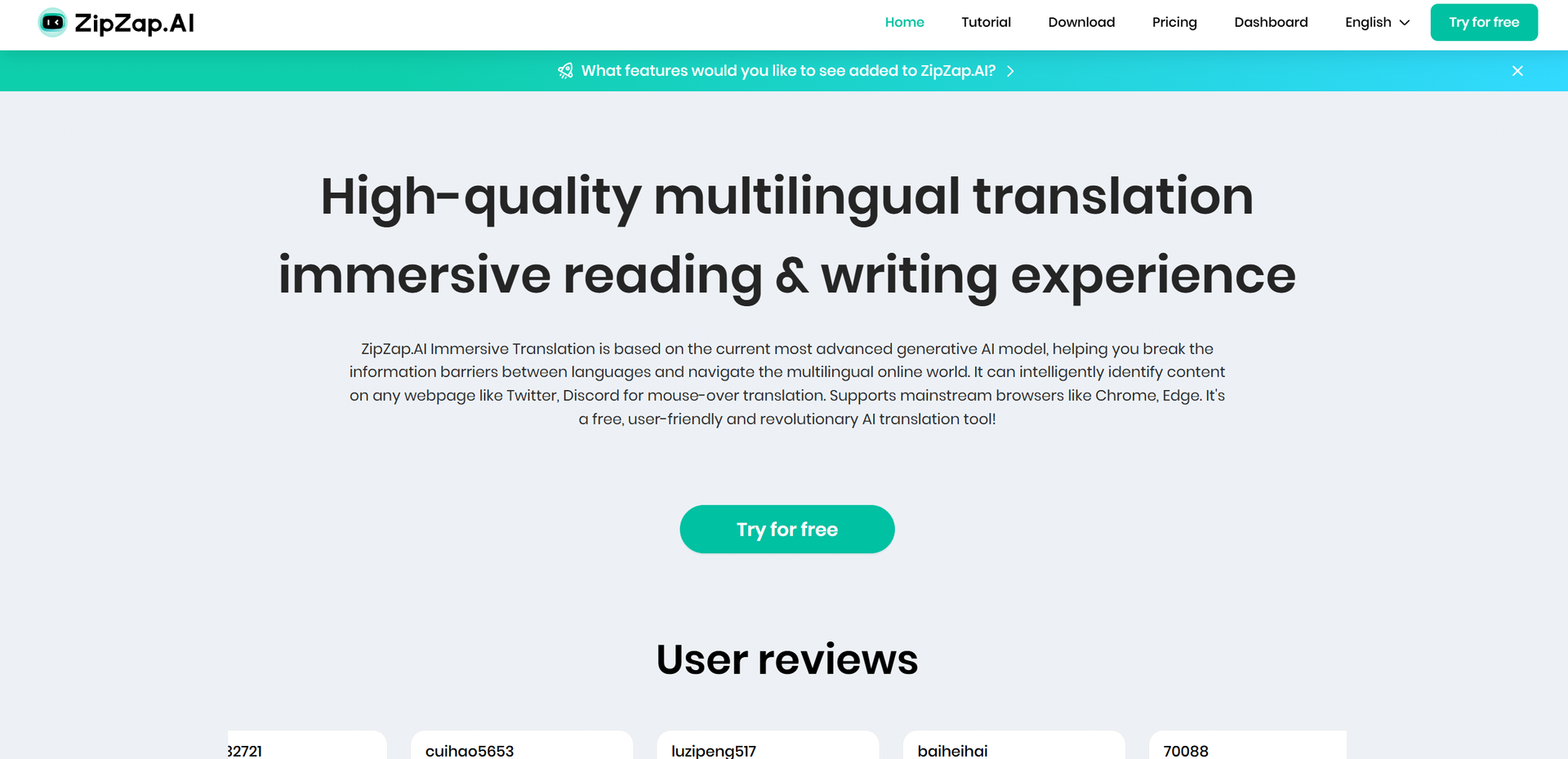 ZipZap featured