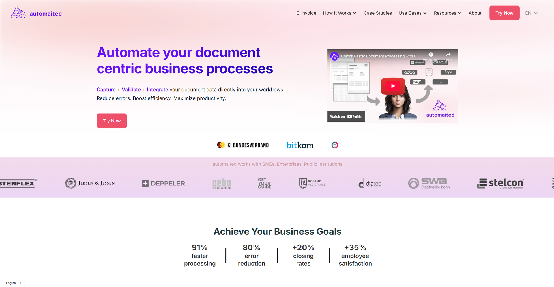 Automaited featured