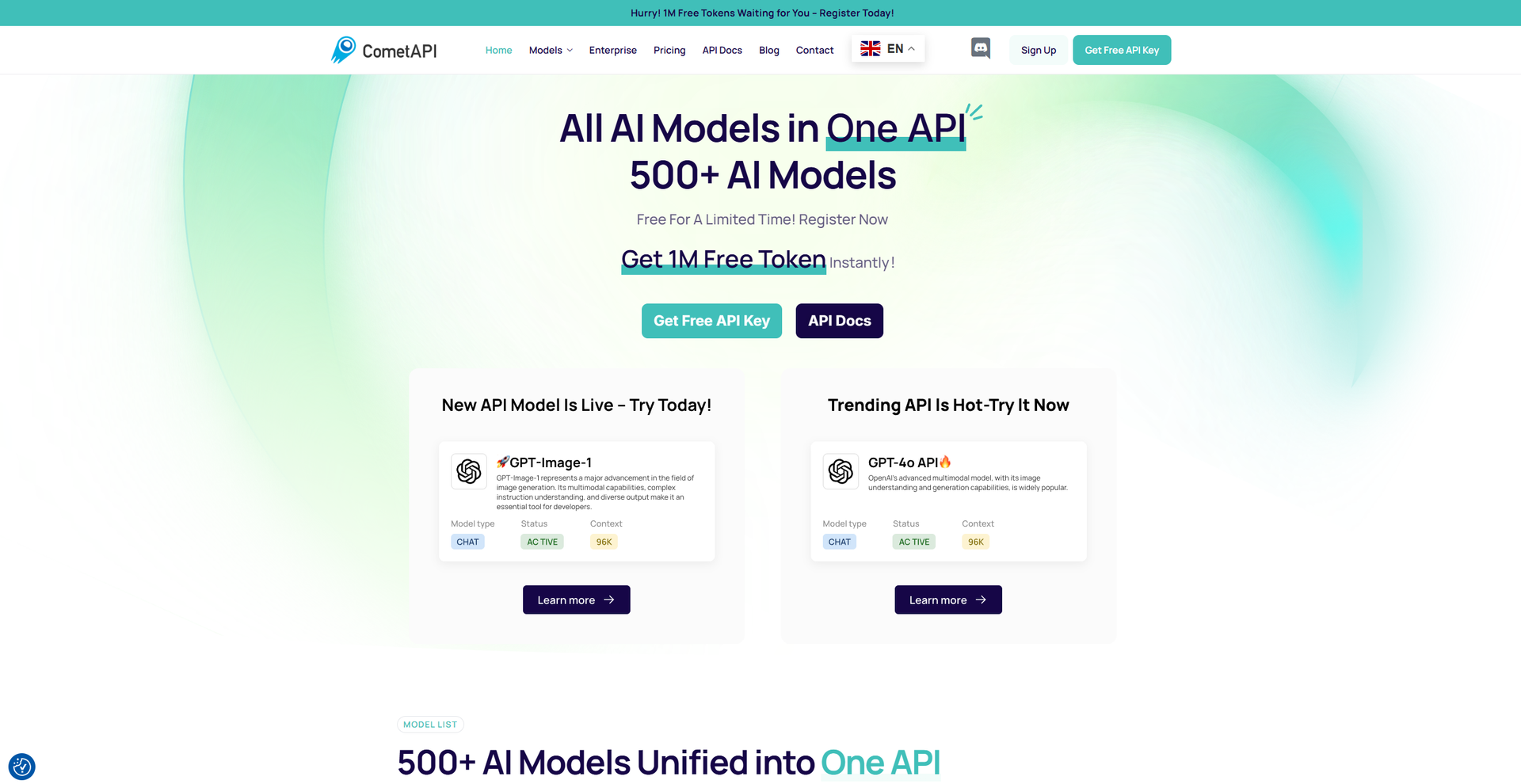 CometAPI featured