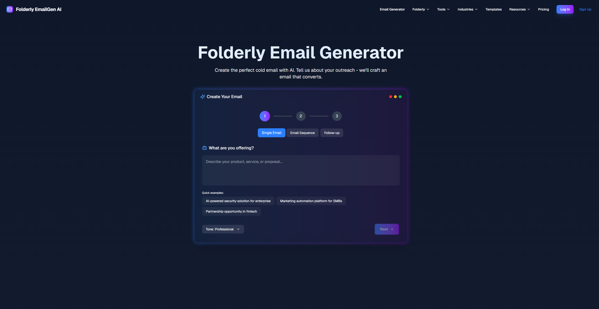 Folderly EmailGen AI featured