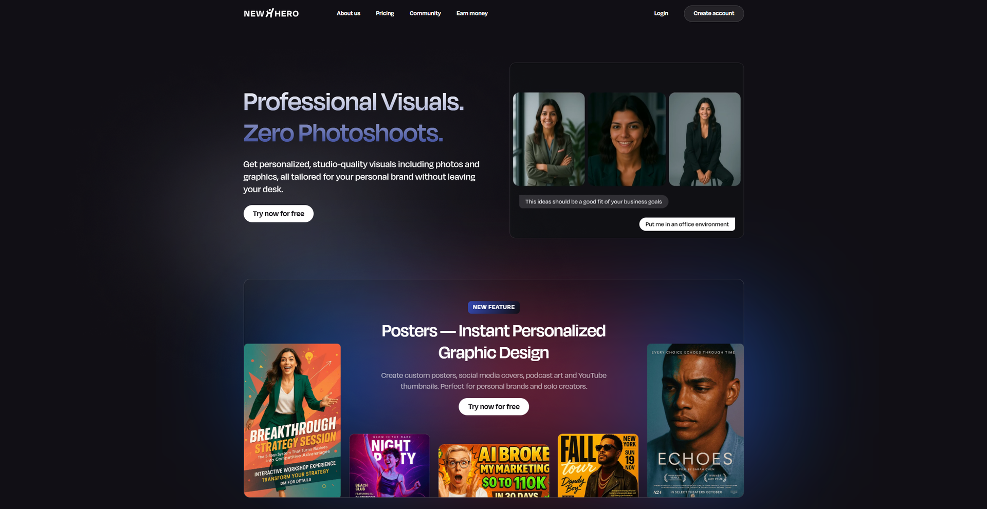 NewHero featured