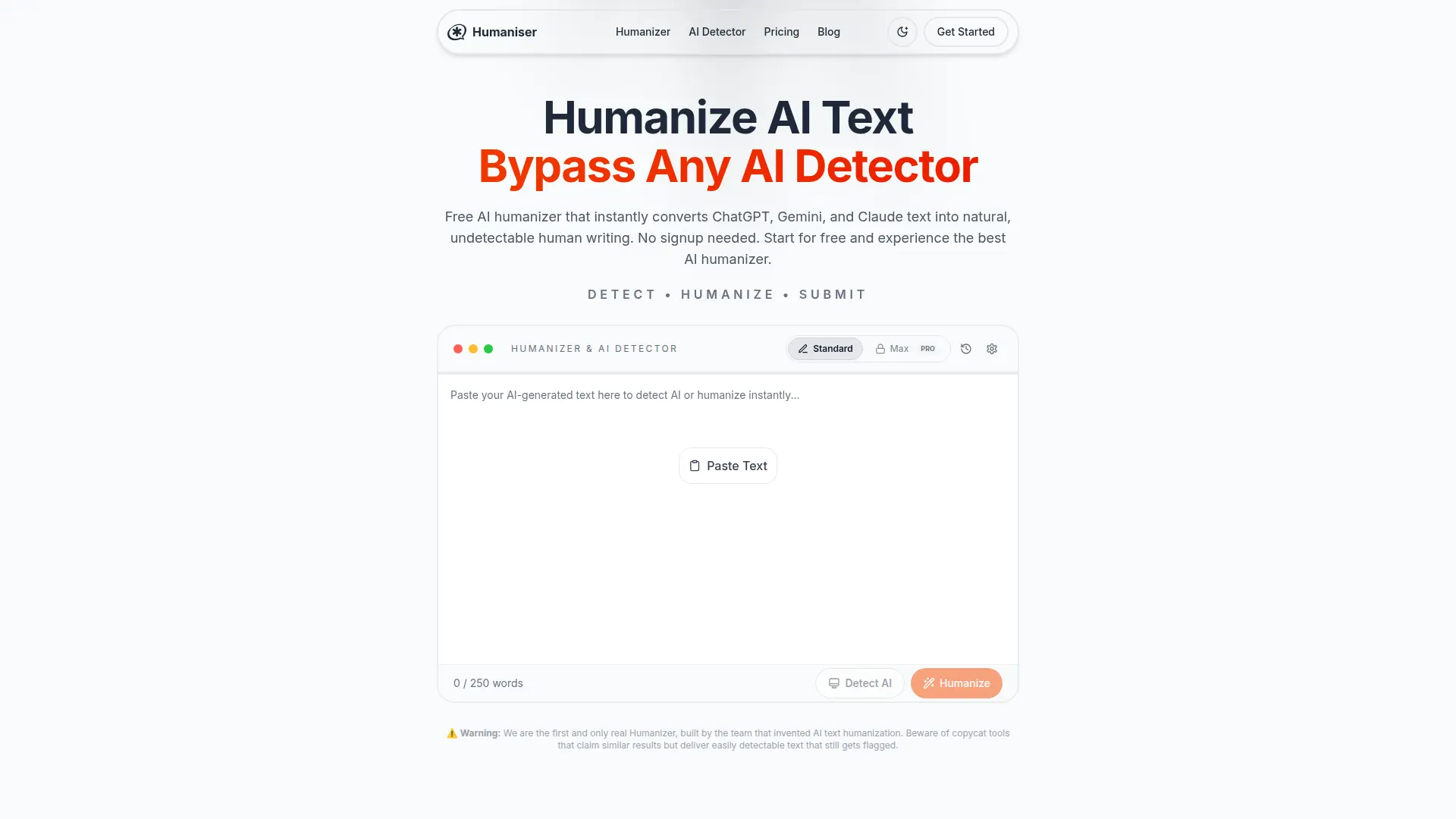Humaniser manual_2 screenshot