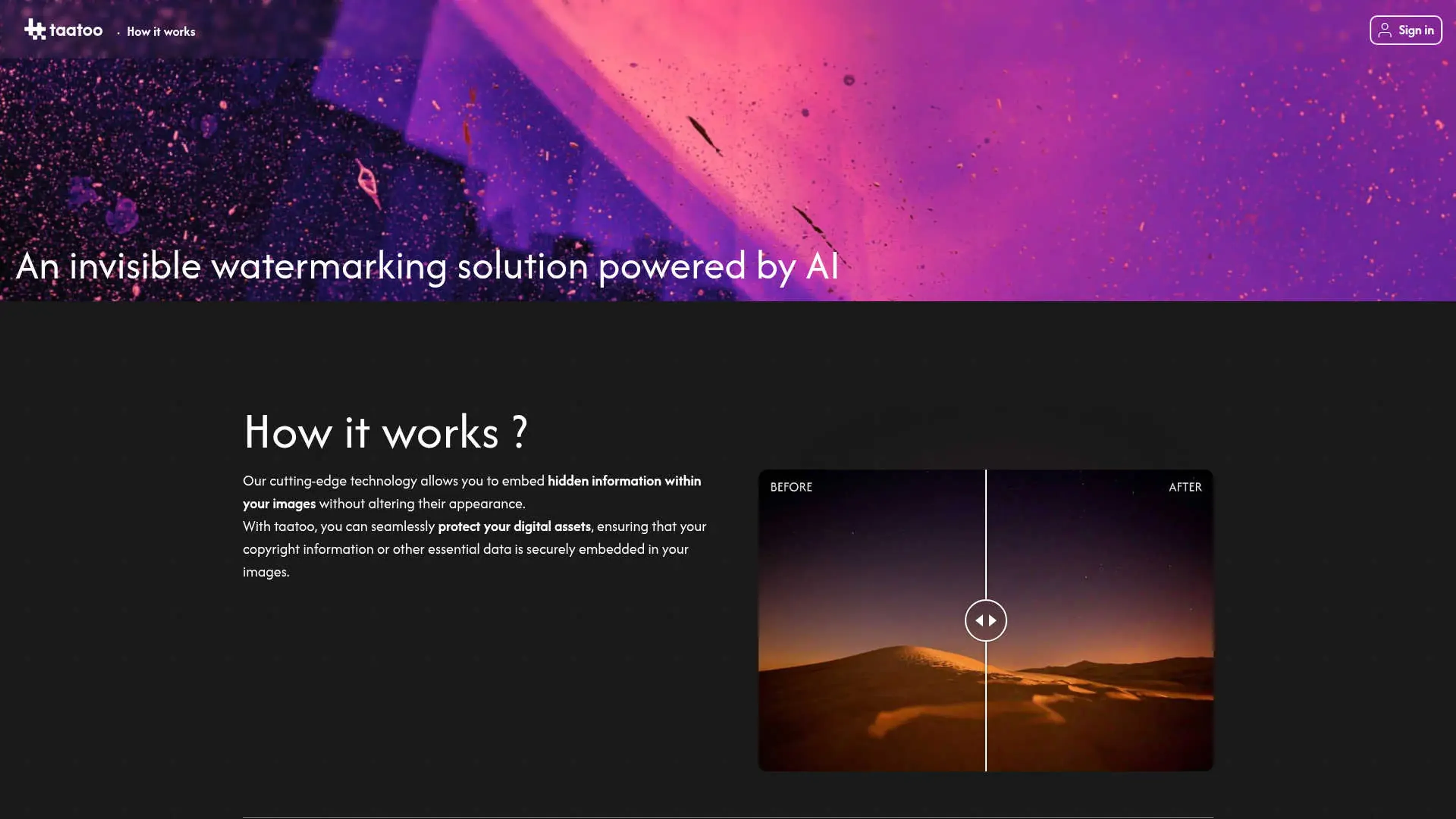 Image related to taatoo, an AI tool for editing and enhancing images.