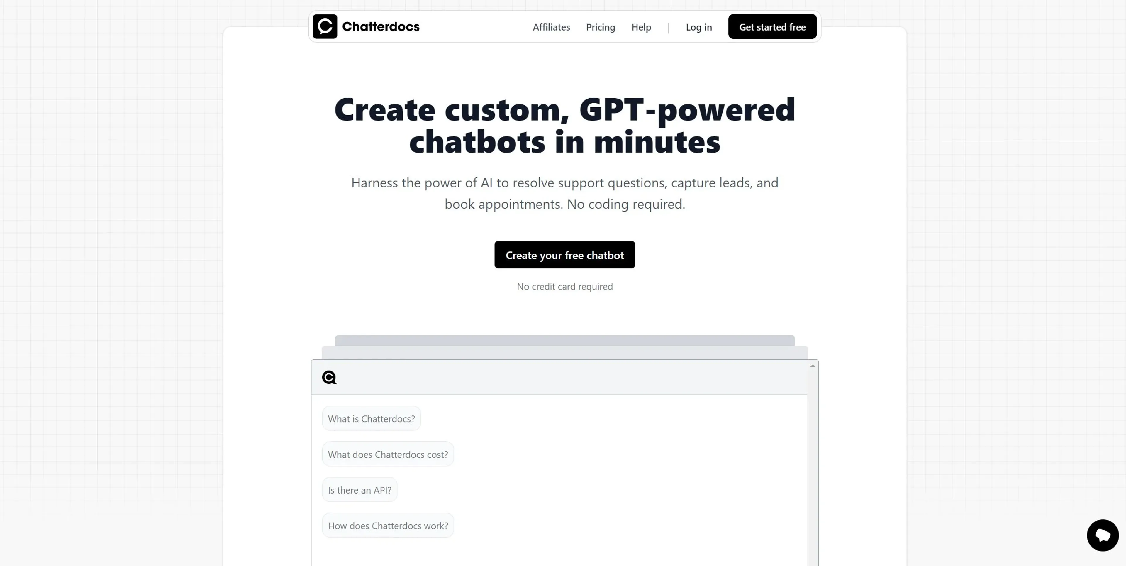 Image related to Chatterdocs, an AI chatbot for conversations and customer interactions.