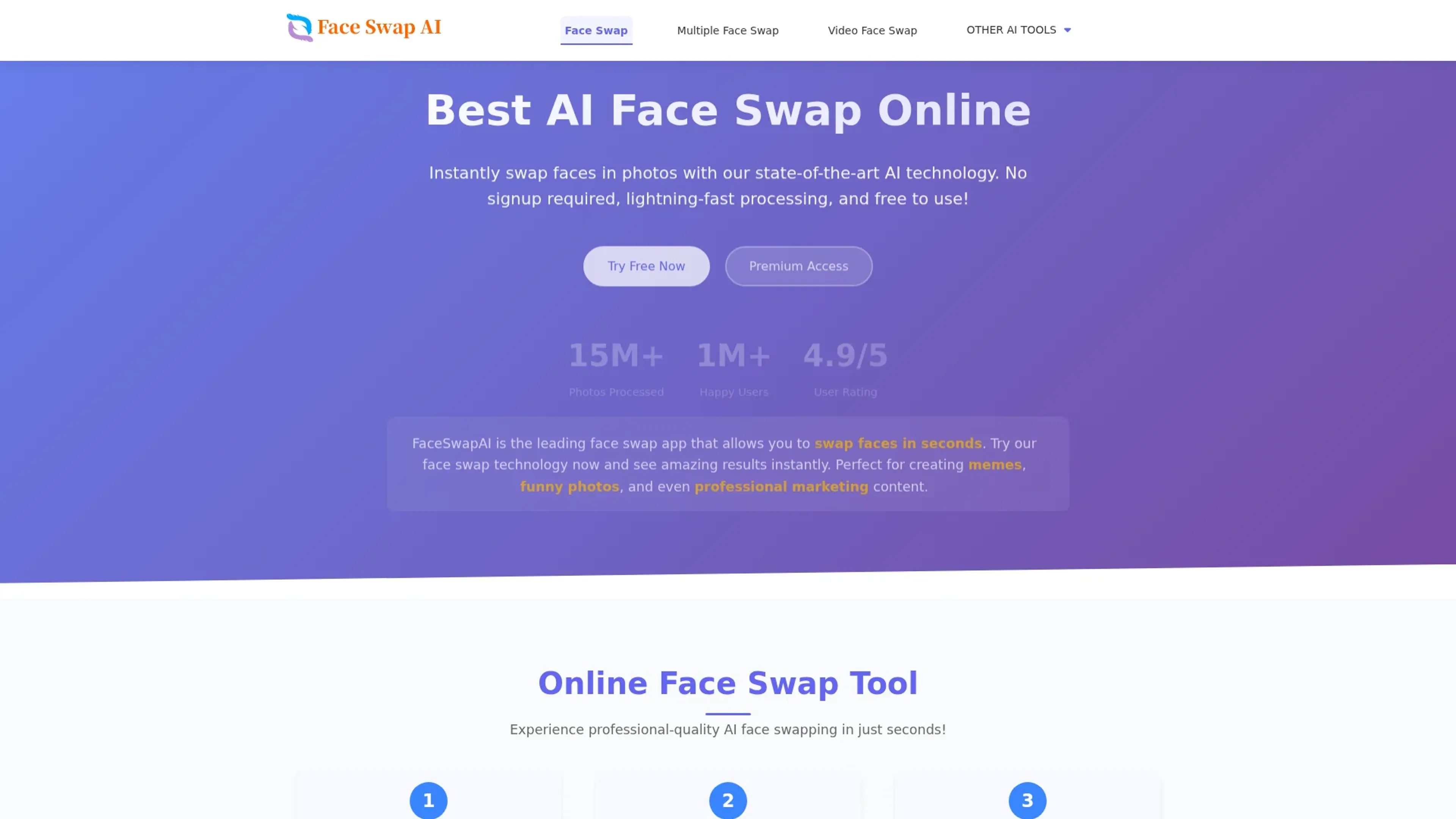 Image related to FaceSwap AI, a fun AI tool for creativity and entertainment.