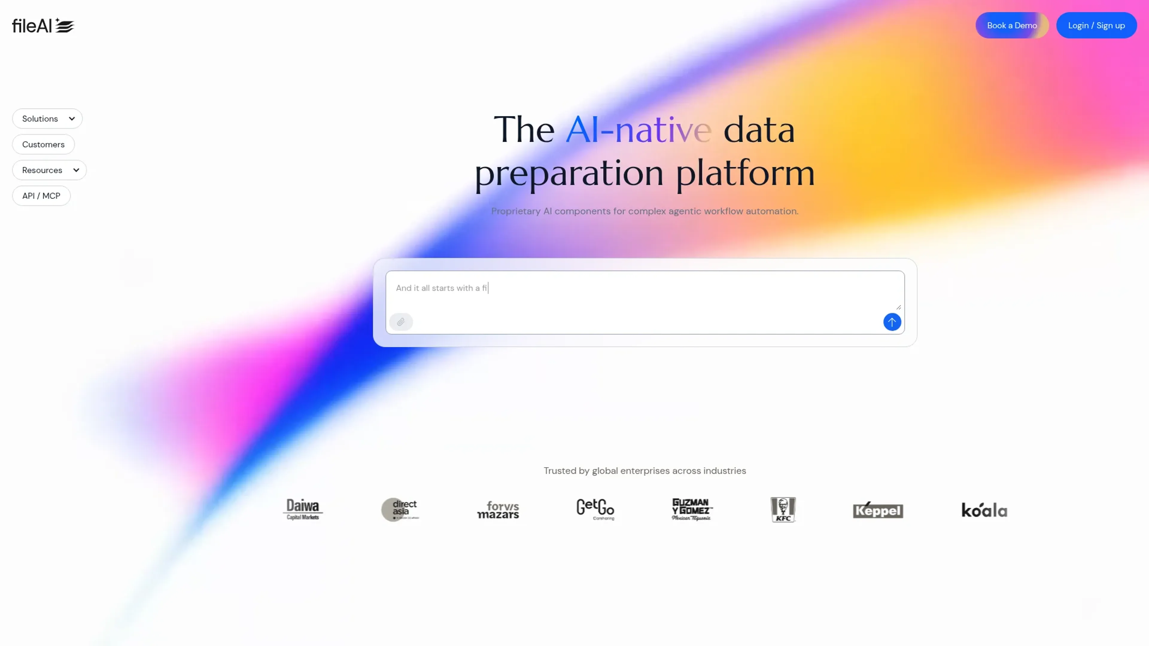 Image related to fileAI, an AI tool that acts as a personal digital assistant.
