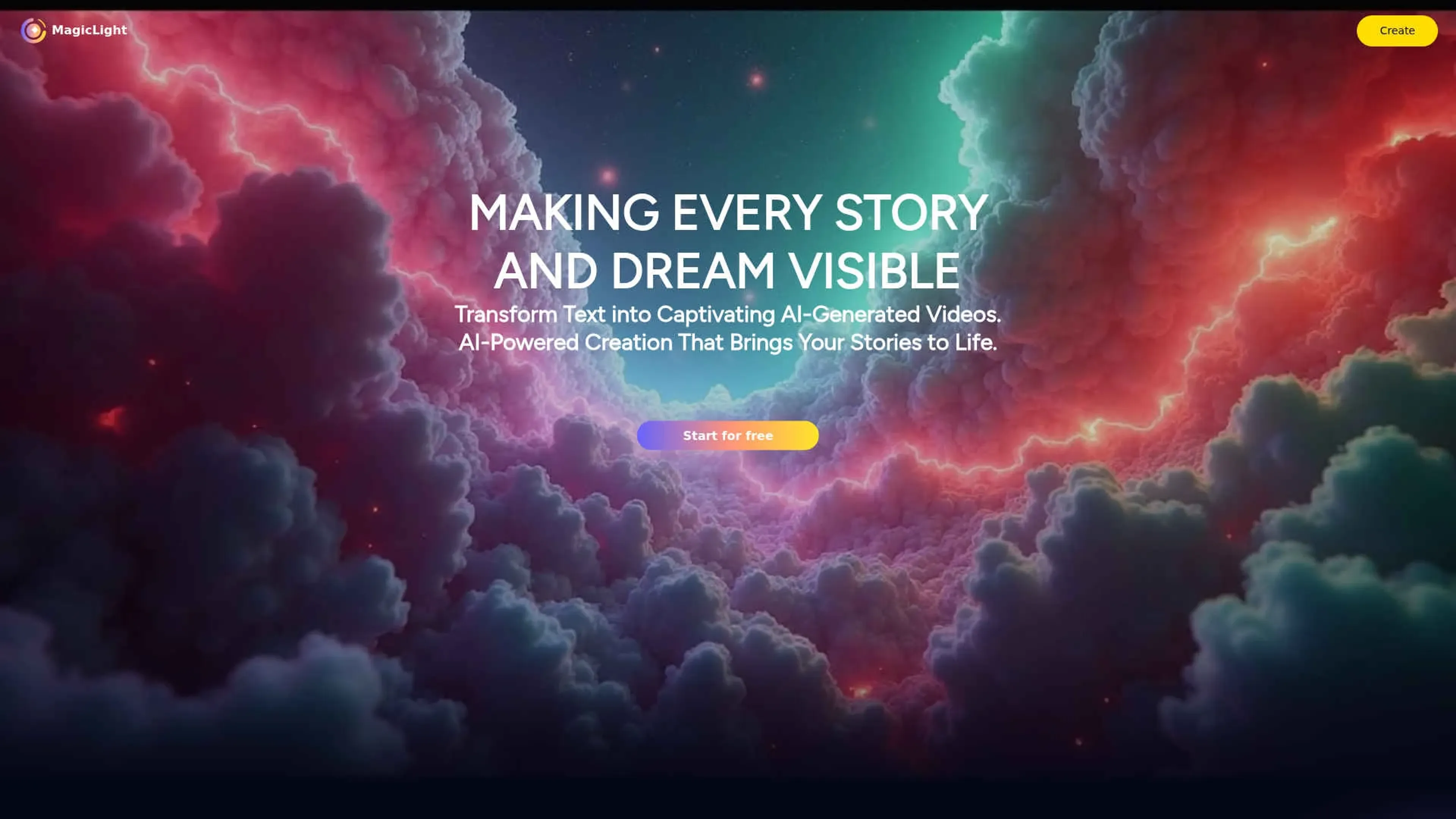 Image related to MagicLight, an AI tool for generating images from text prompts.