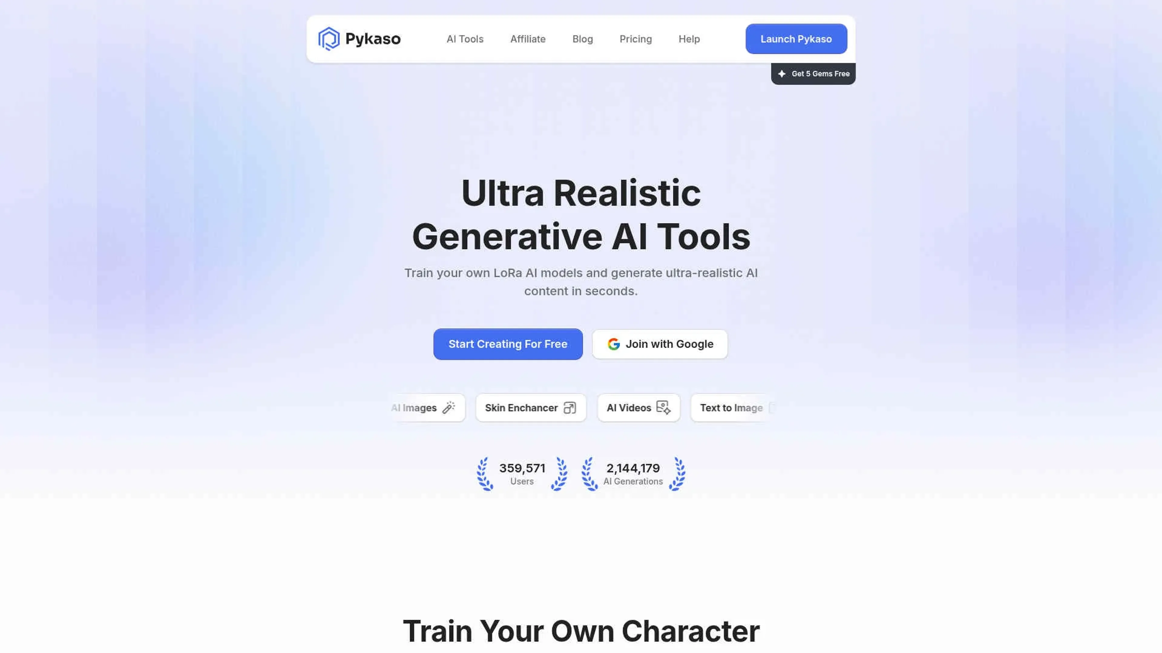 Image related to Pykaso AI, an AI tool for generating images from prompts.