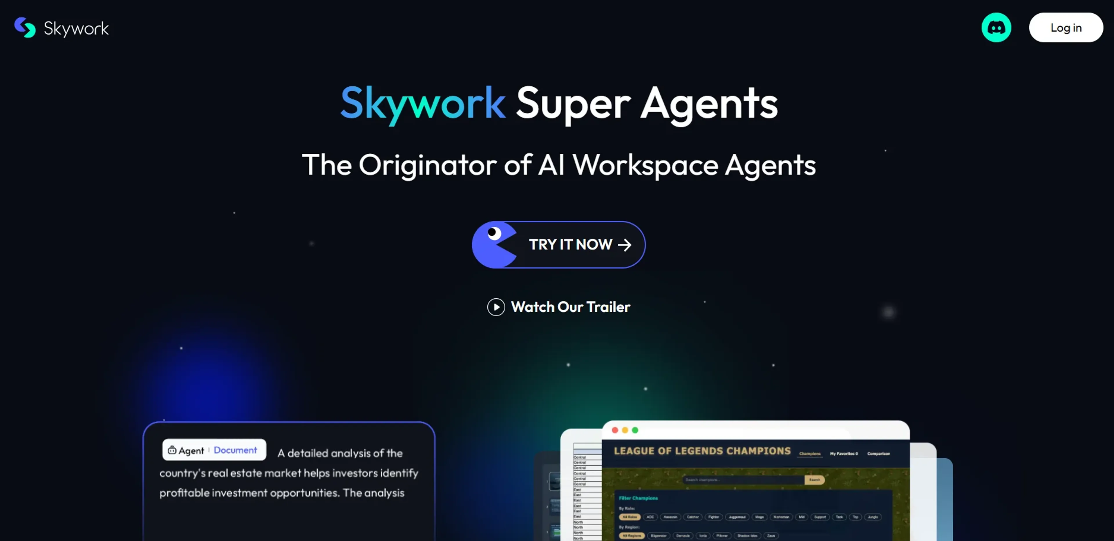 Image related to Skywork, an AI tool for building and deploying autonomous agents.