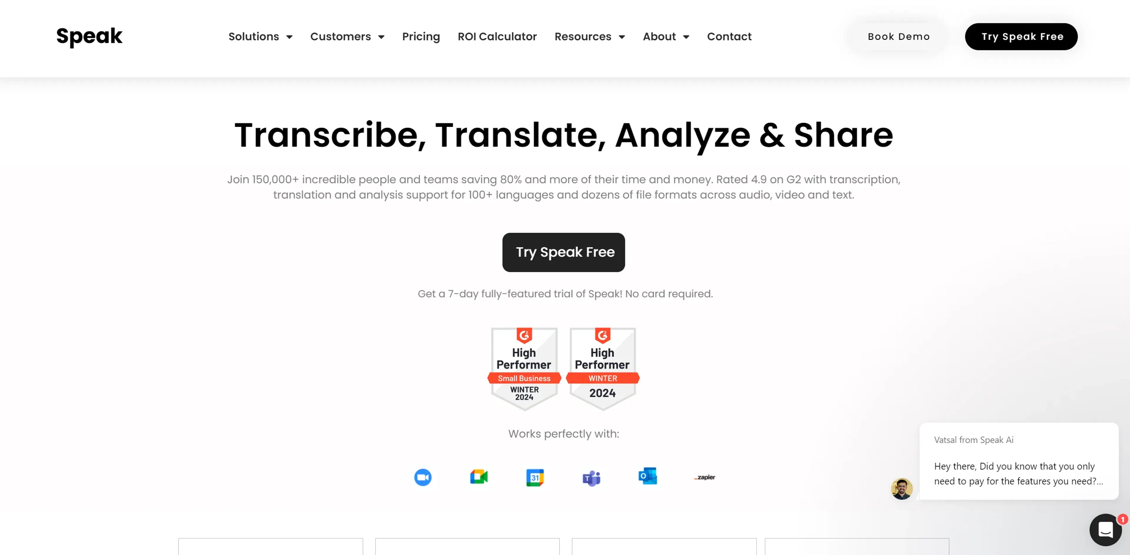 Image related to Speak AI, an AI tool for transcribing audio or video into text.