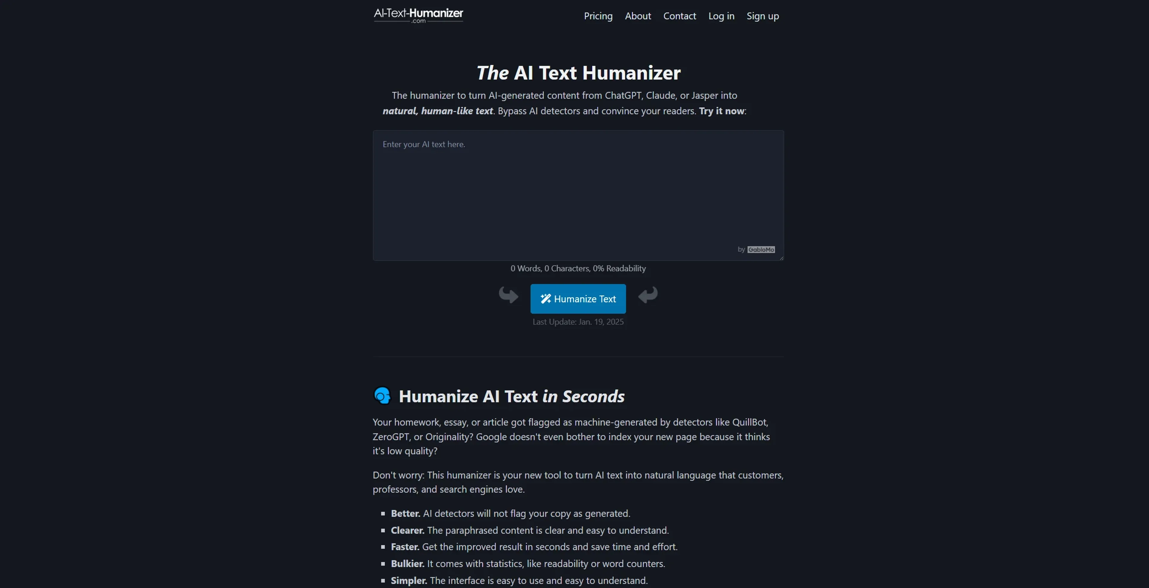 Image related to AI Text Humanizer, an AI tool for rephrasing and improving text.