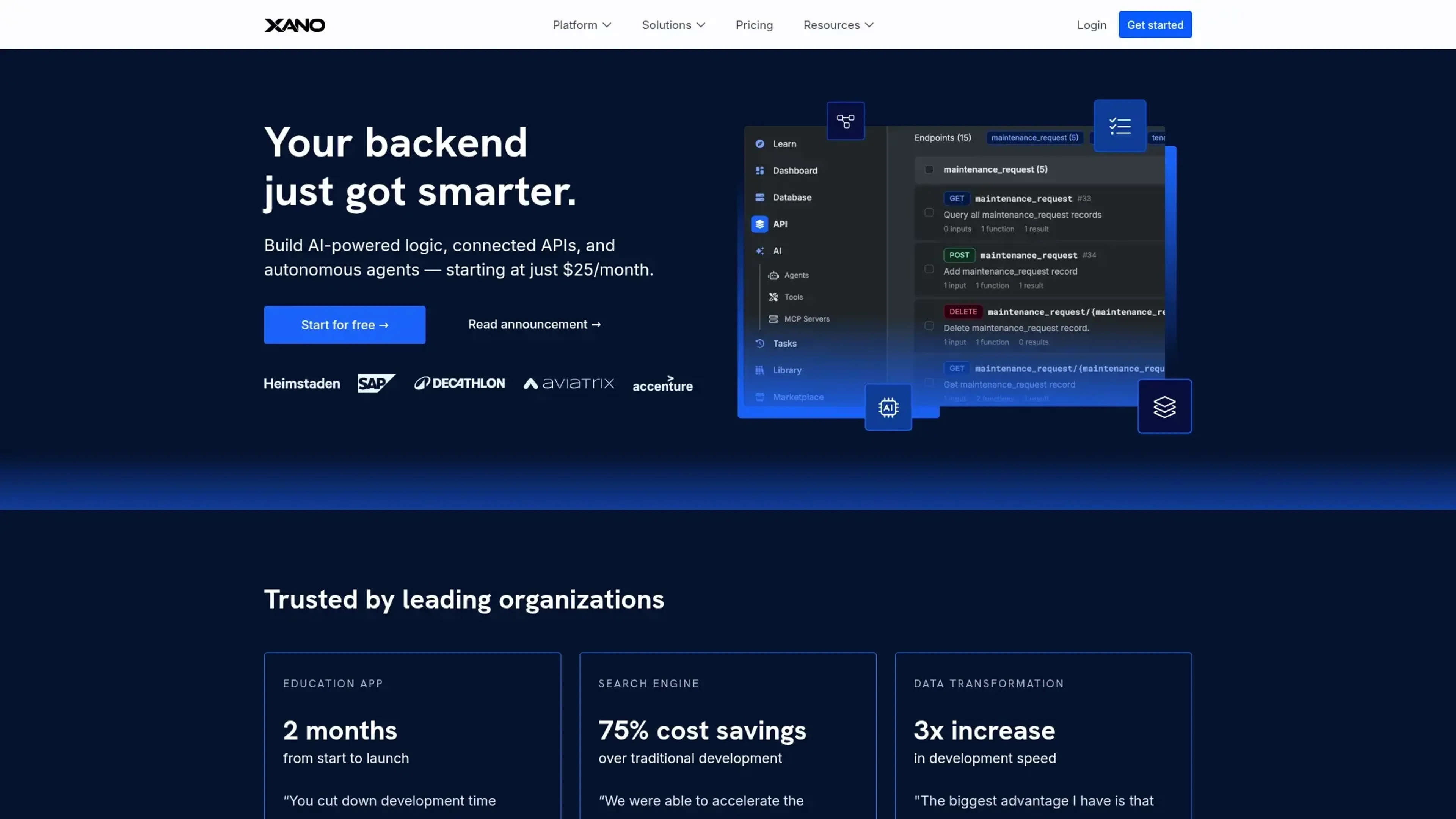 Xano Featured