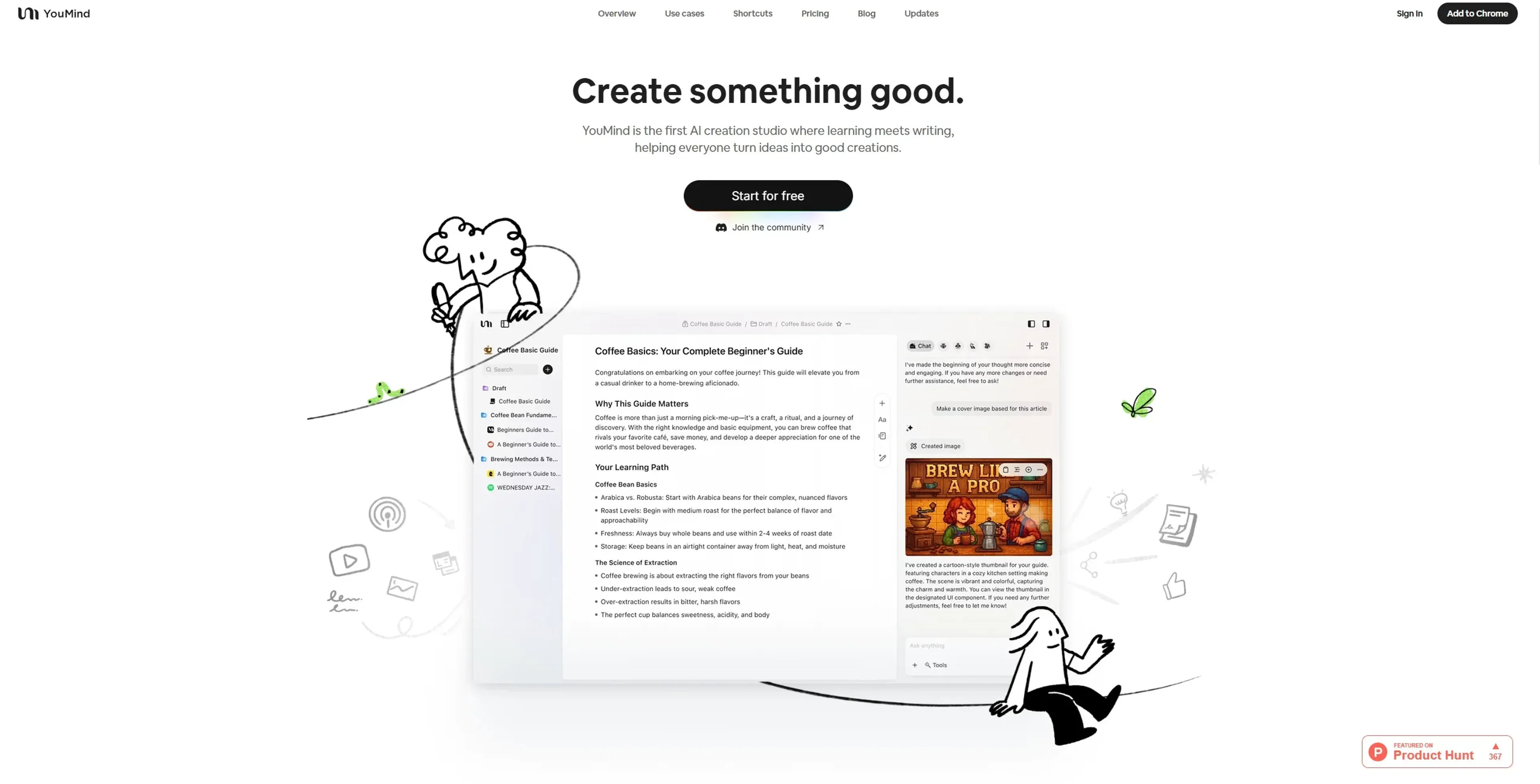 Image related to YouMind, an AI tool for assisting with writing and content creation.