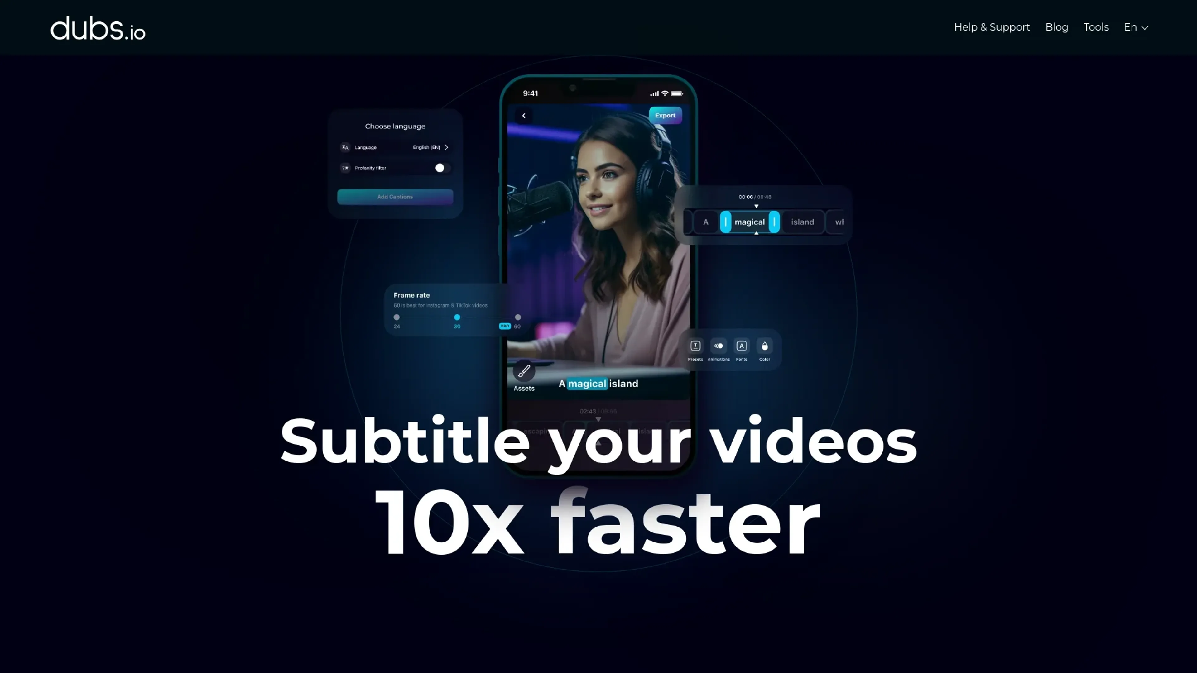 Image related to Dubs, an AI tool for editing and refining video content.