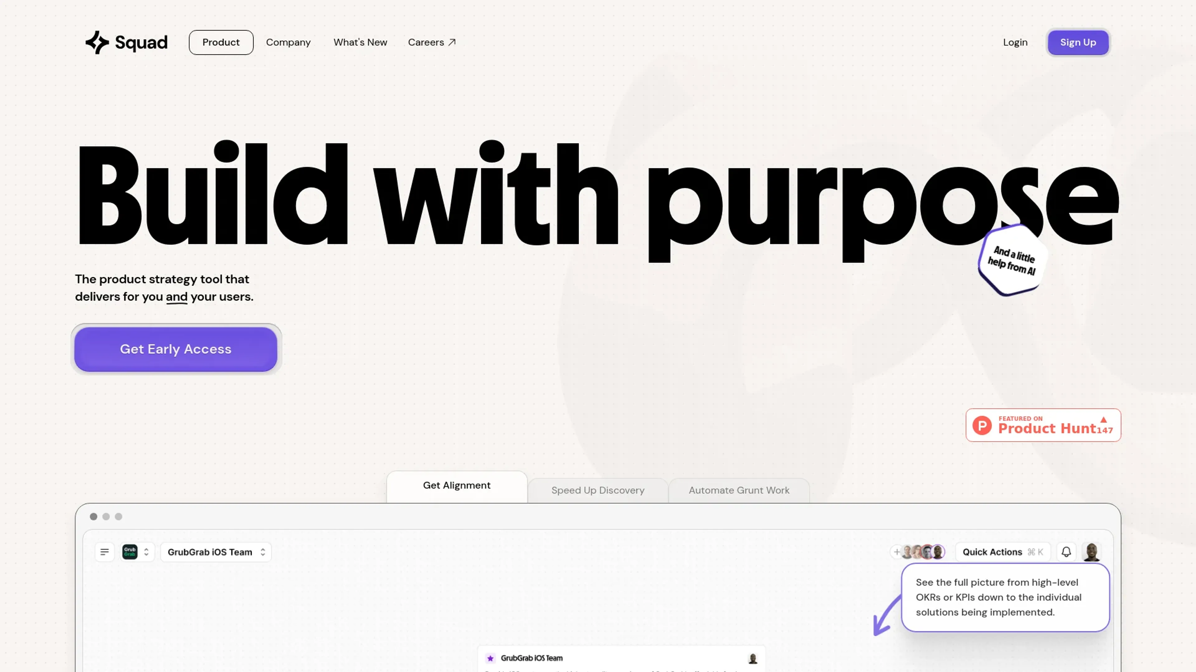 Image related to Squad AI, an AI tool for managing projects and team workflows.
