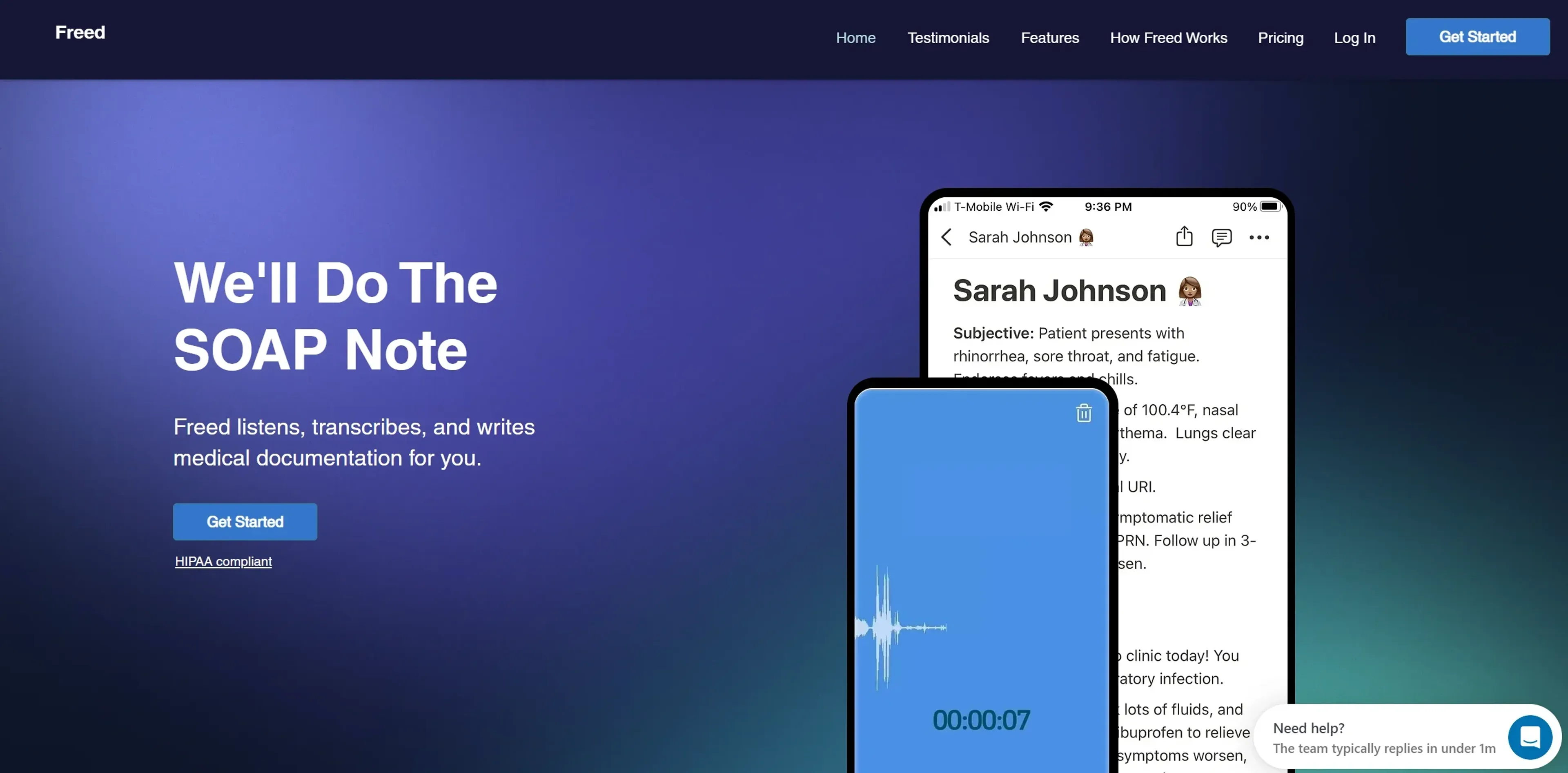 Image related to Freed, an AI tool for transcribing audio or video into text.