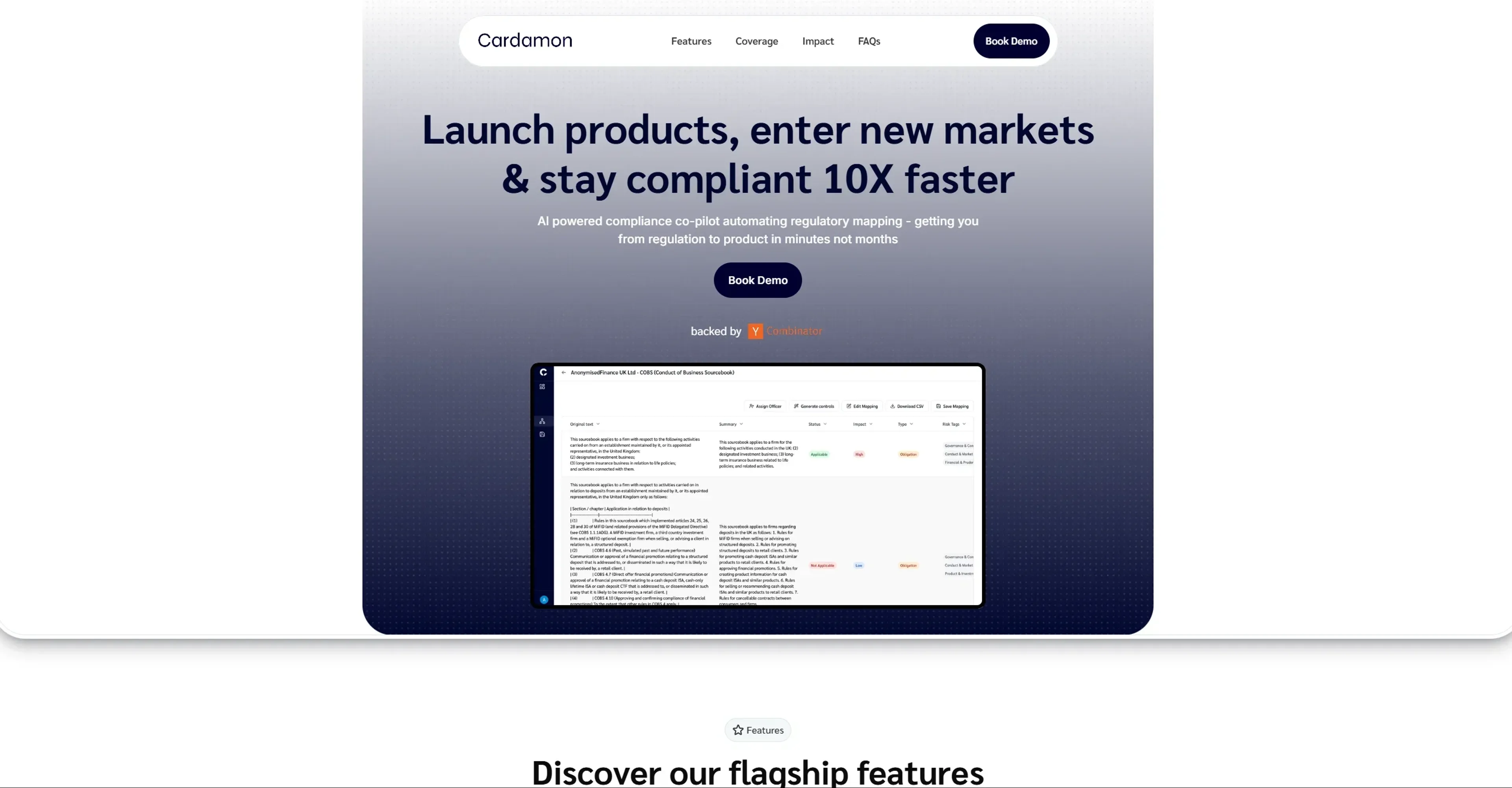 Image related to Cardamon, an AI tool for managing projects and team workflows.