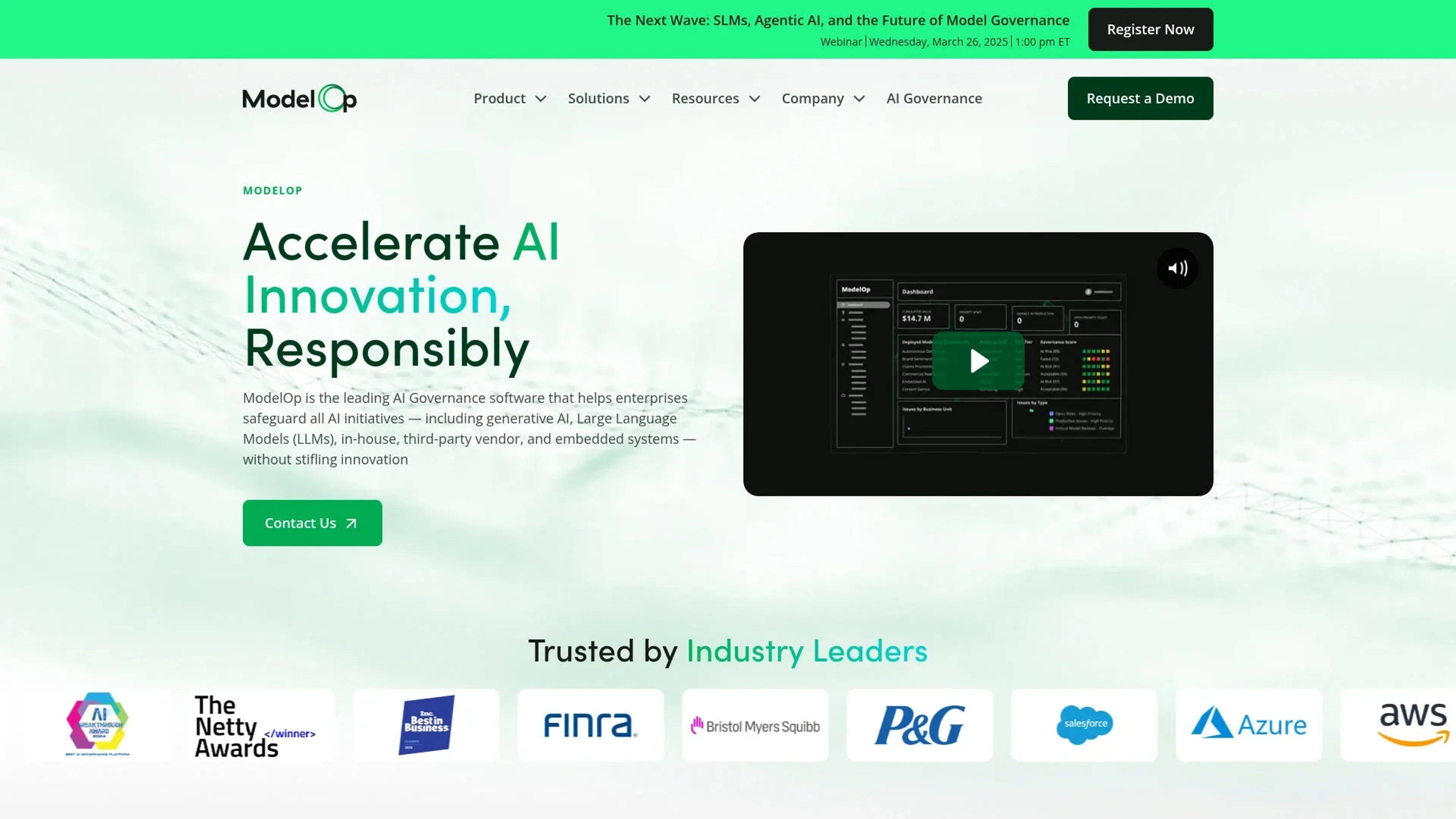 Image related to ModelOp, an AI tool for financial analysis and management.
