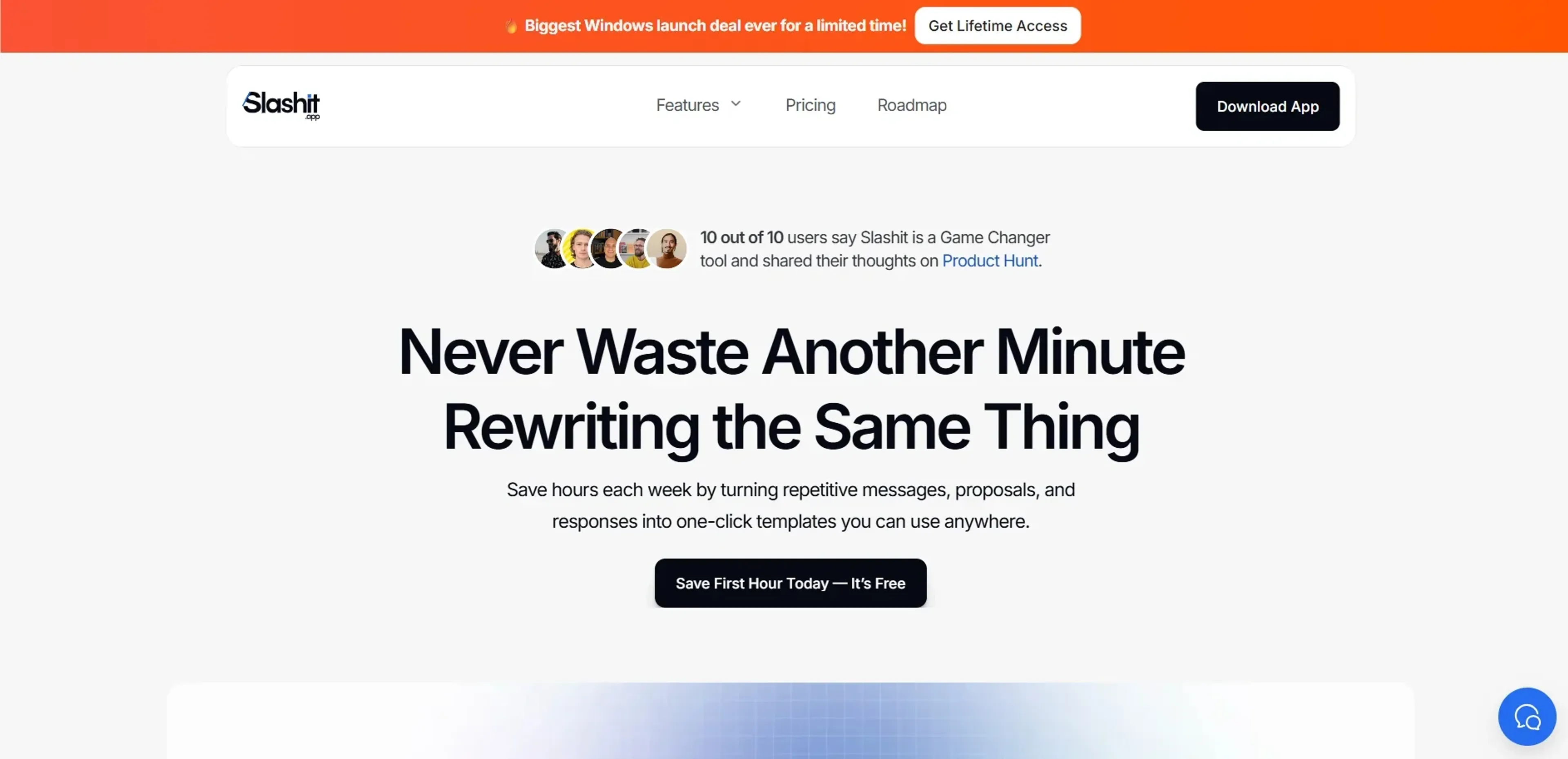 Image related to Slashit App, an AI tool that acts as a personal digital assistant.