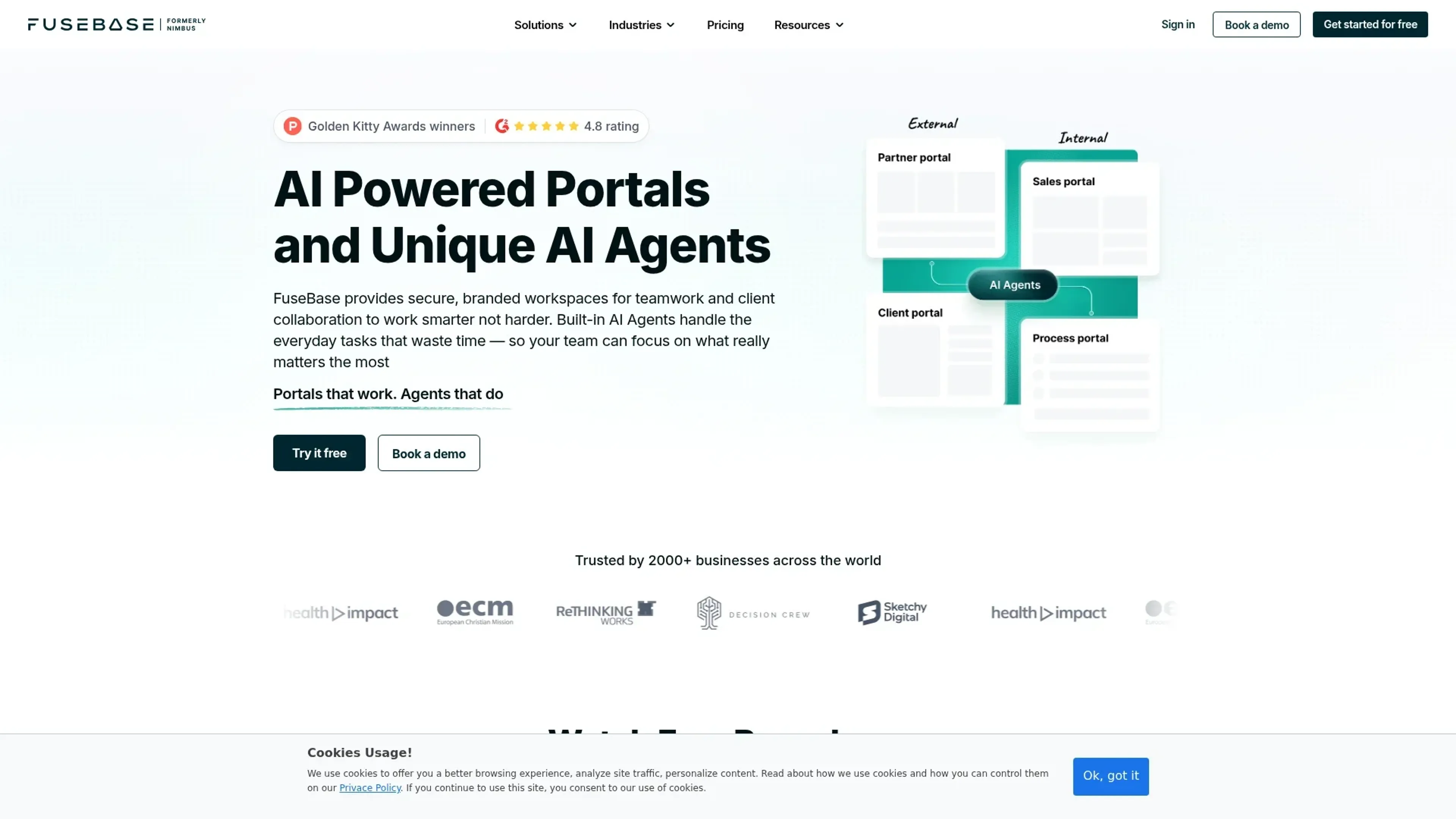 Image related to FuseBase, an AI tool for building and deploying autonomous agents.