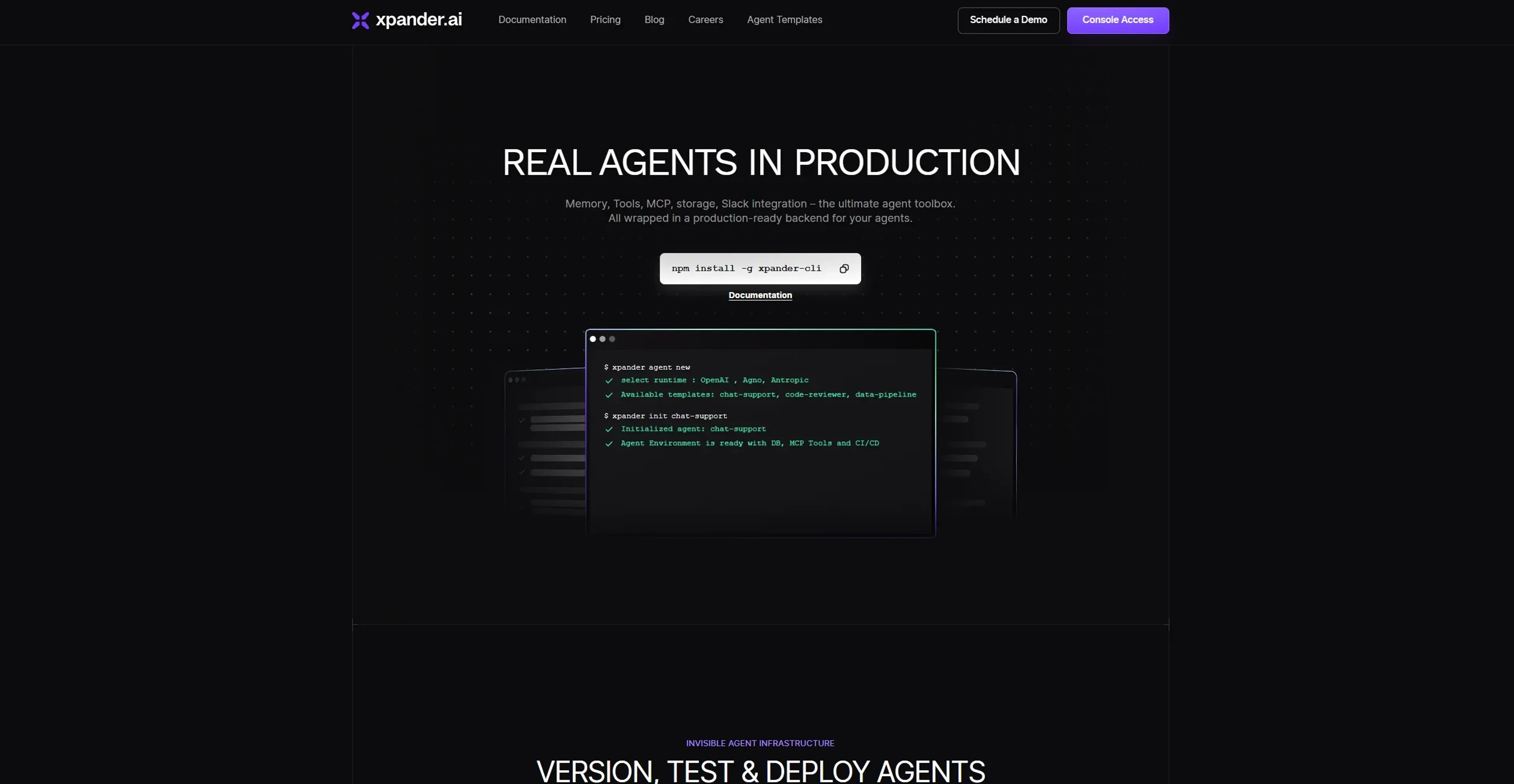 Image related to xpander.ai, an AI tool for building and deploying autonomous agents.