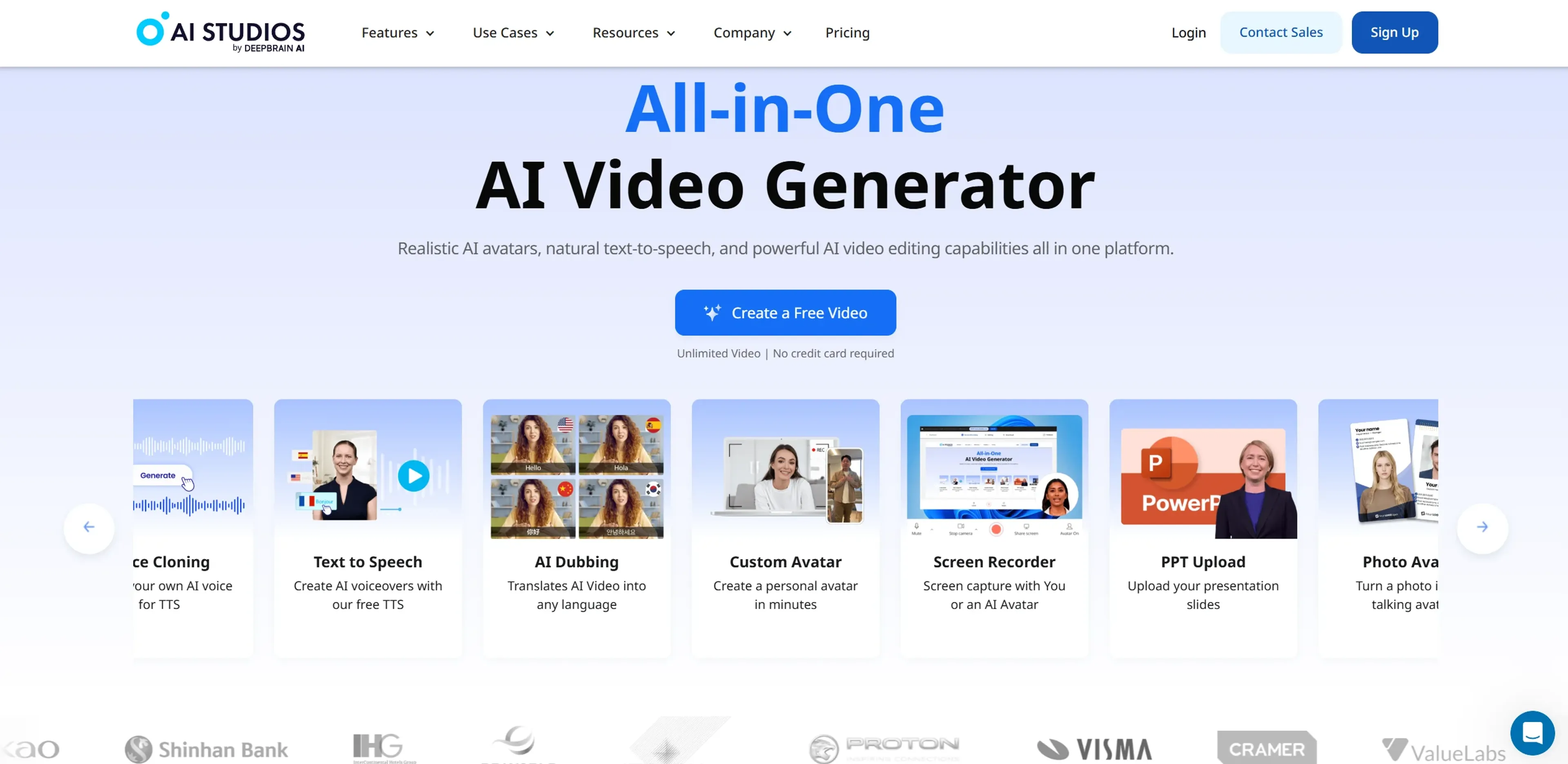 Image related to AI Studios, an AI tool for generating realistic videos.