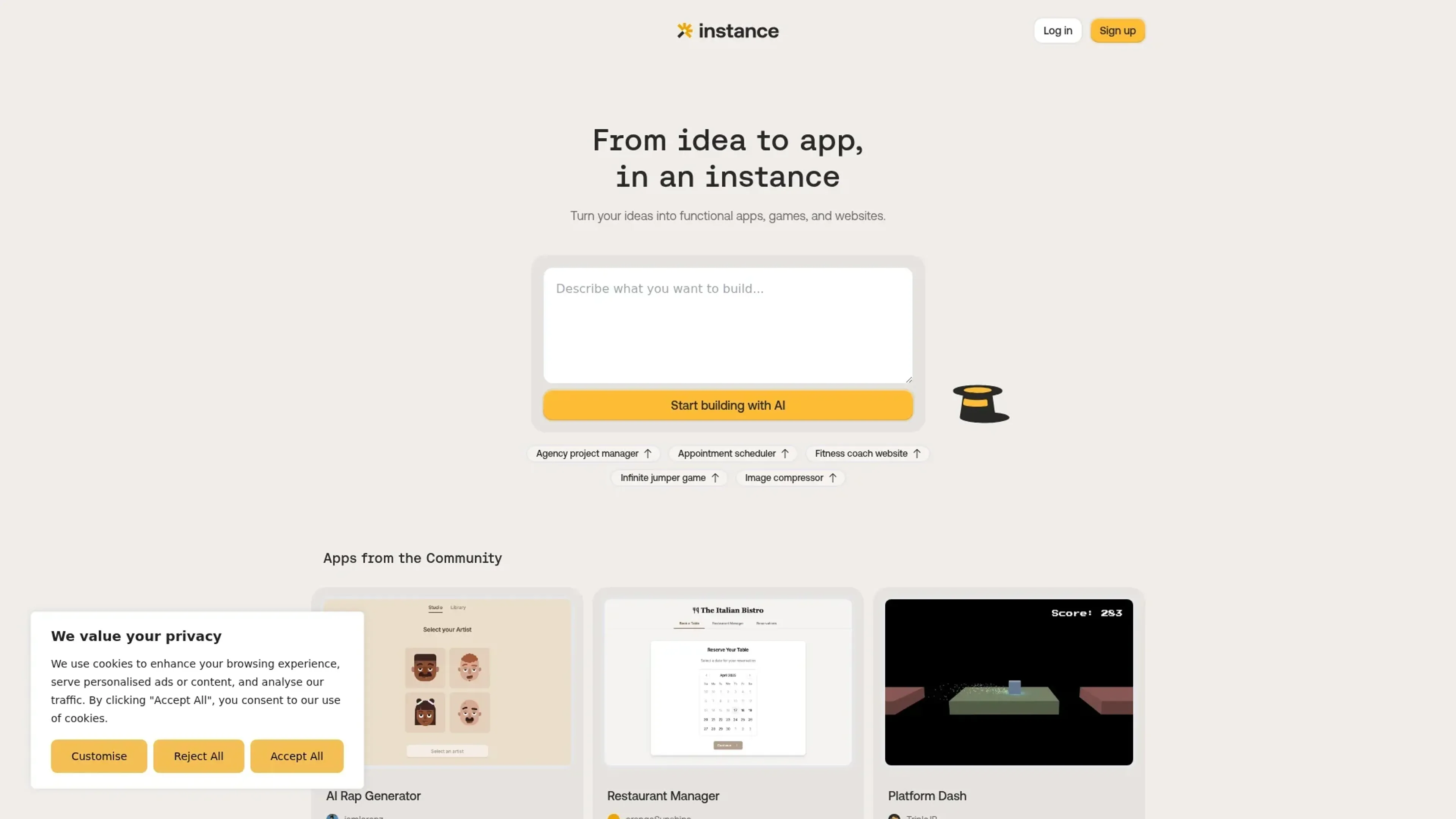 Instance Featured