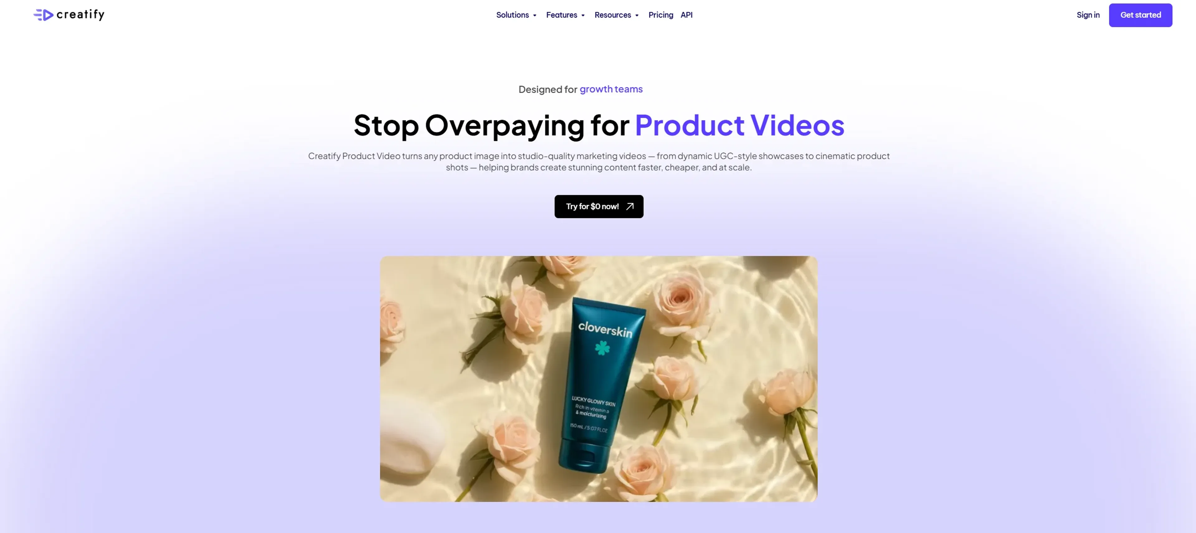 Image related to Creatify AI Product Video Generator, an AI tool for generating realistic videos.