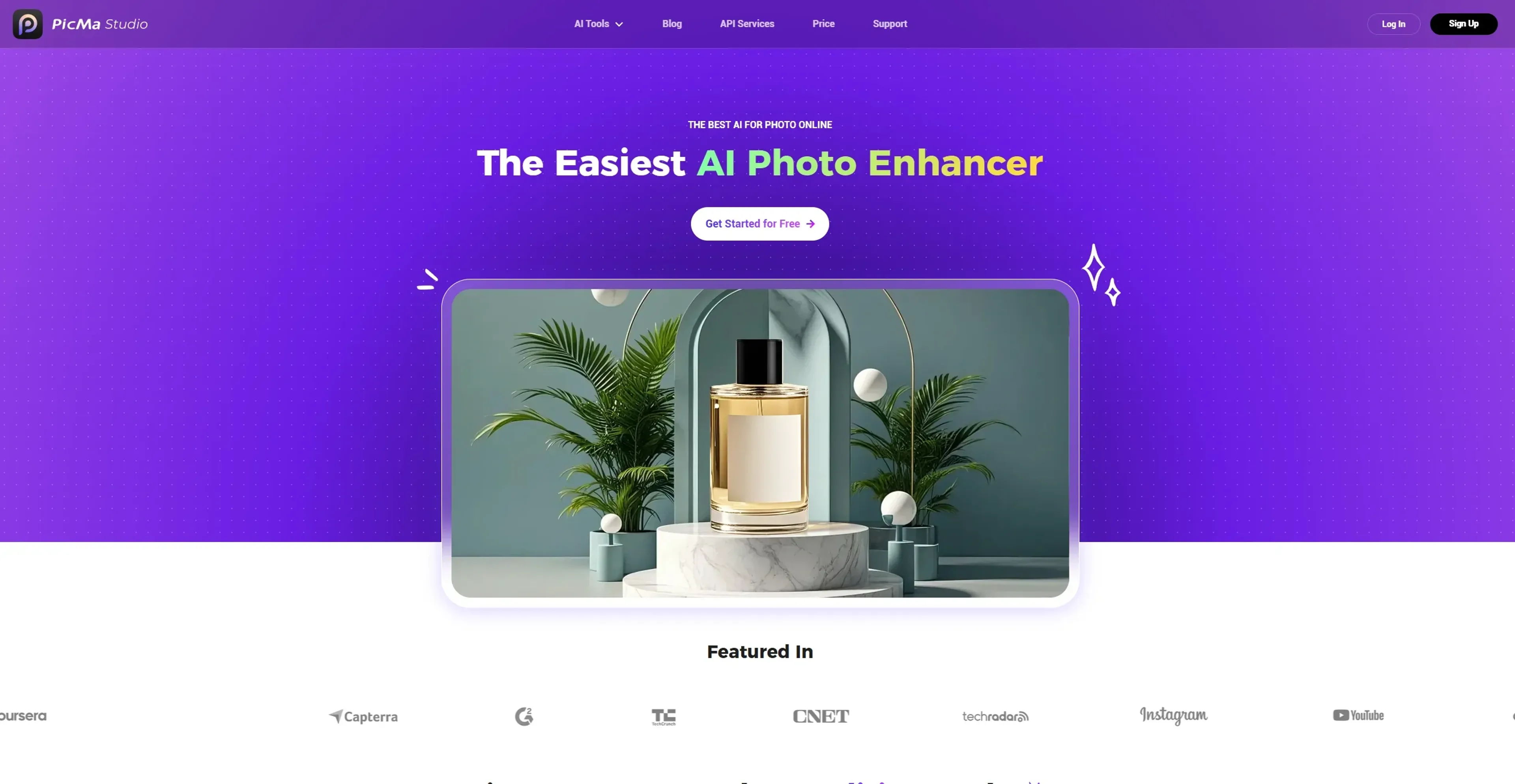 Image related to PicMa Studio, an AI tool for editing and enhancing images.