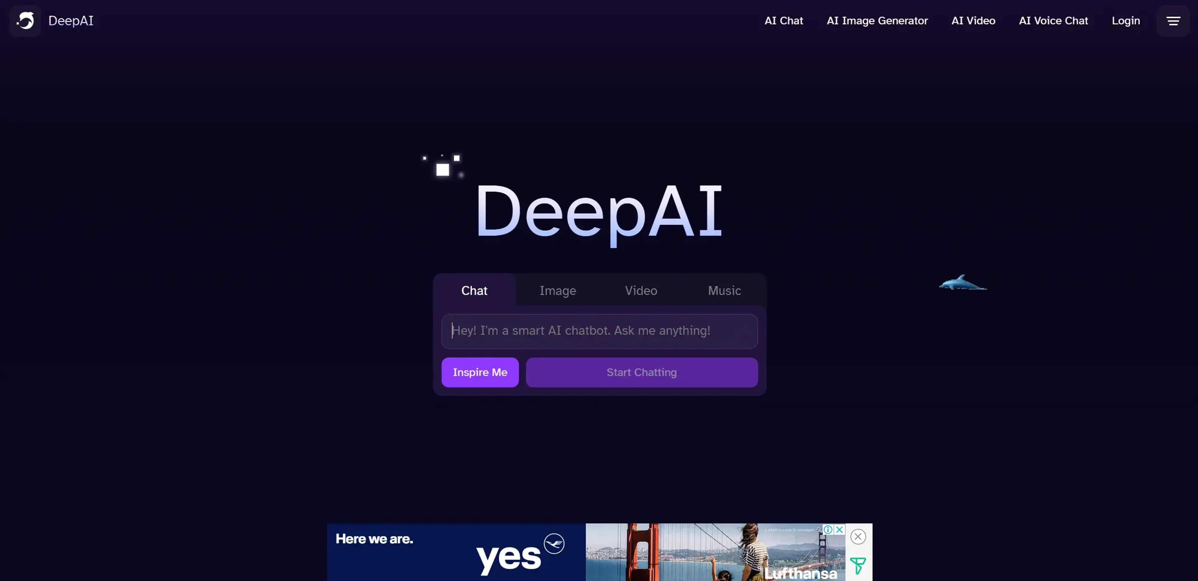 Image related to DeepAI, an AI chatbot for conversations and customer interactions.