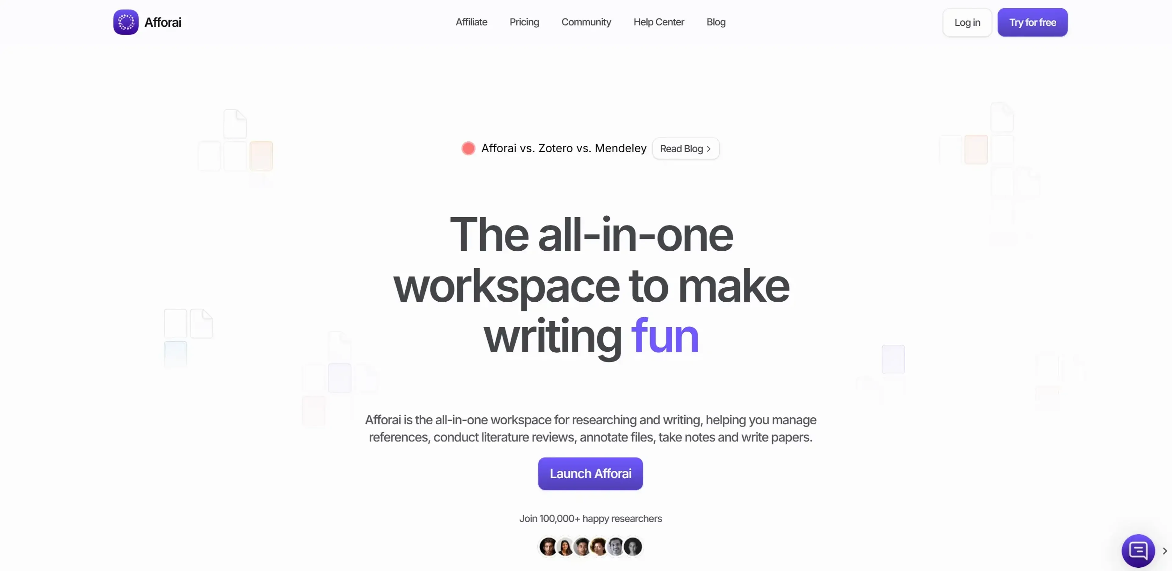 Image related to Afforai, an AI chatbot for conversations and customer interactions.