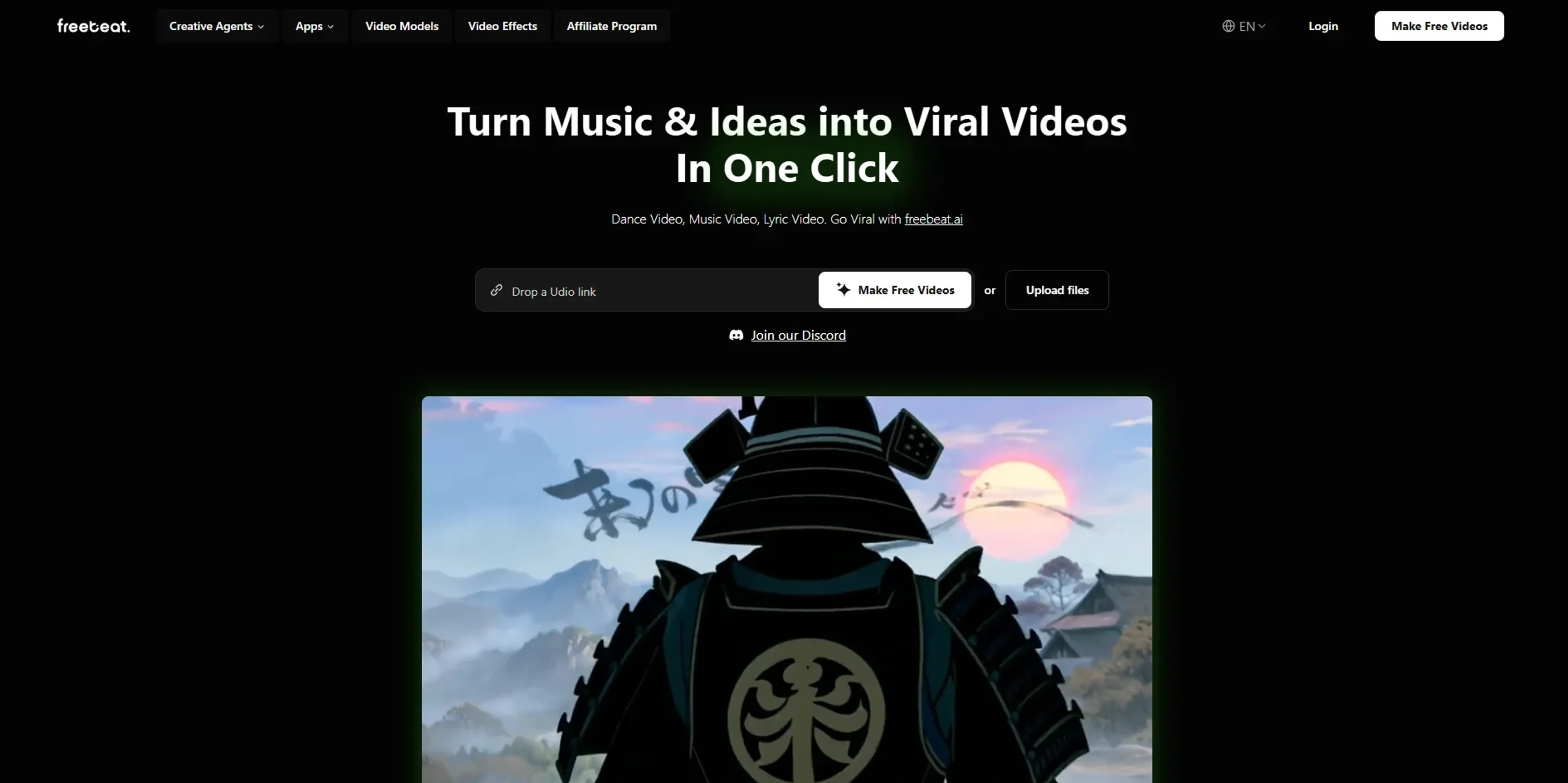 Image related to Freebeat, an AI tool for generating realistic videos.