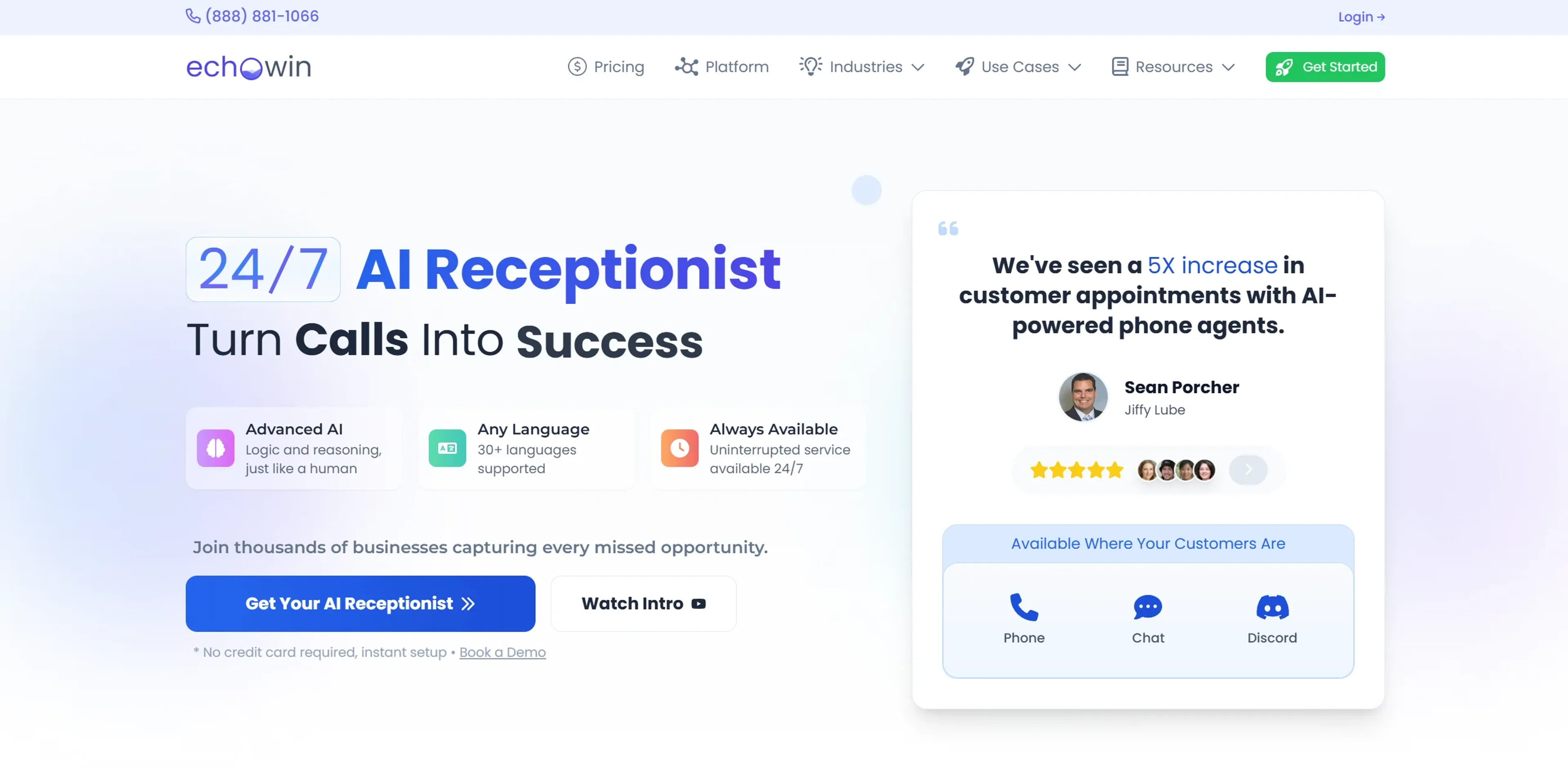 Image related to echowin, an AI tool for automating customer service and support.