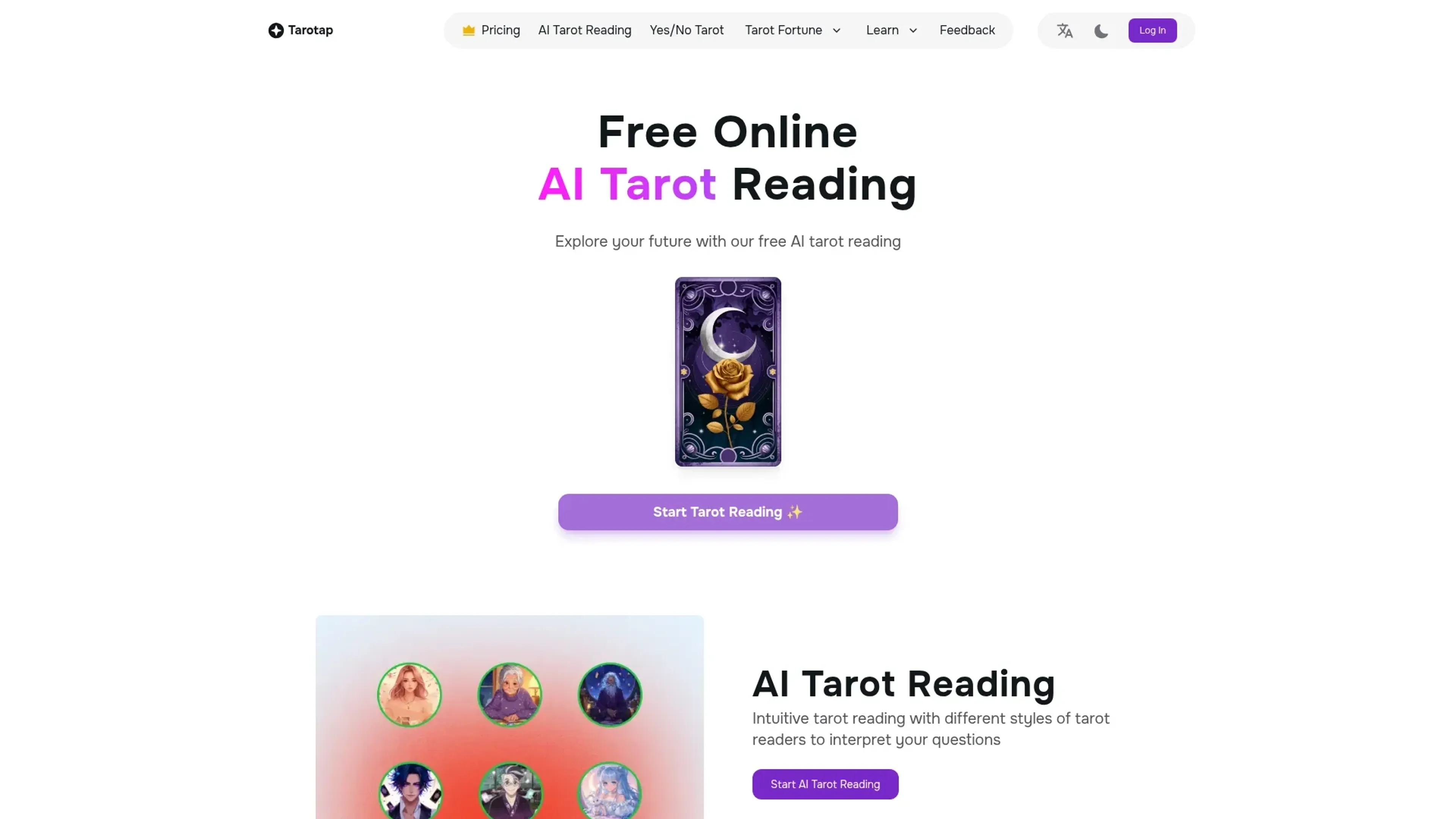 Image related to Tarotap, a fun AI tool for creativity and entertainment.