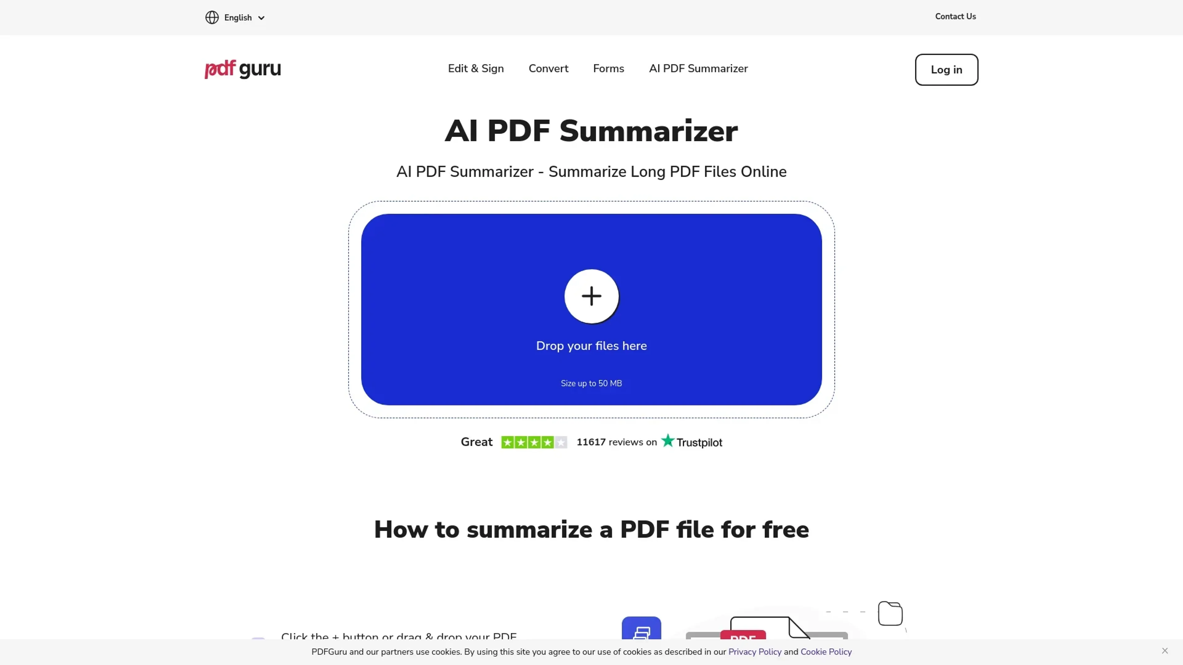 Image related to AI PDF Summarizer by PDF Guru, an AI tool for summarizing text or documents.