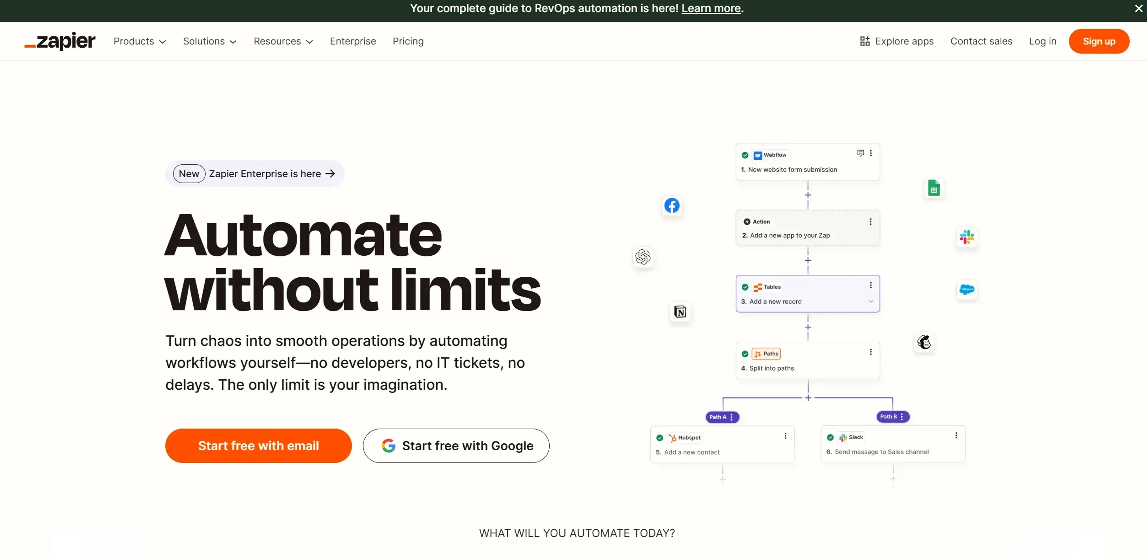 Image related to Zapier, an AI tool for automating workflows and business processes.