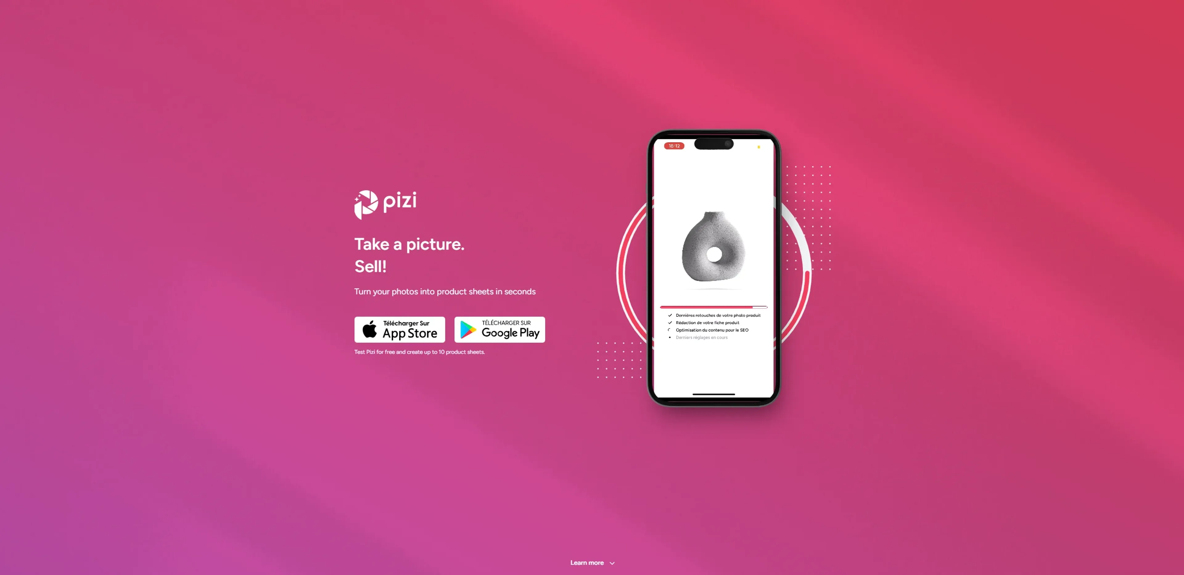 Image related to Pizi, an AI tool for enhancing online store management and sales.
