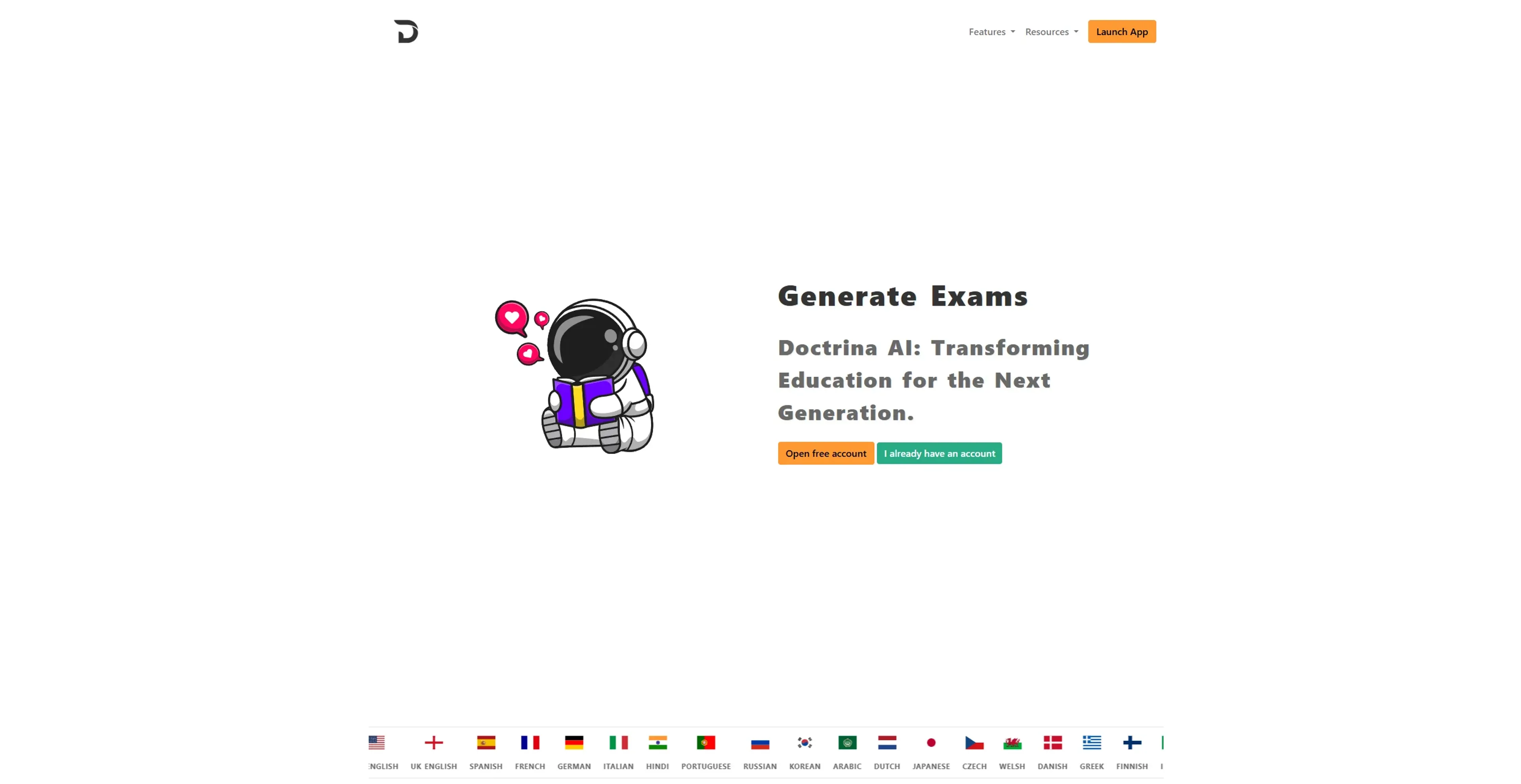 Image related to Doctrina, an AI tool for learning and teaching support.