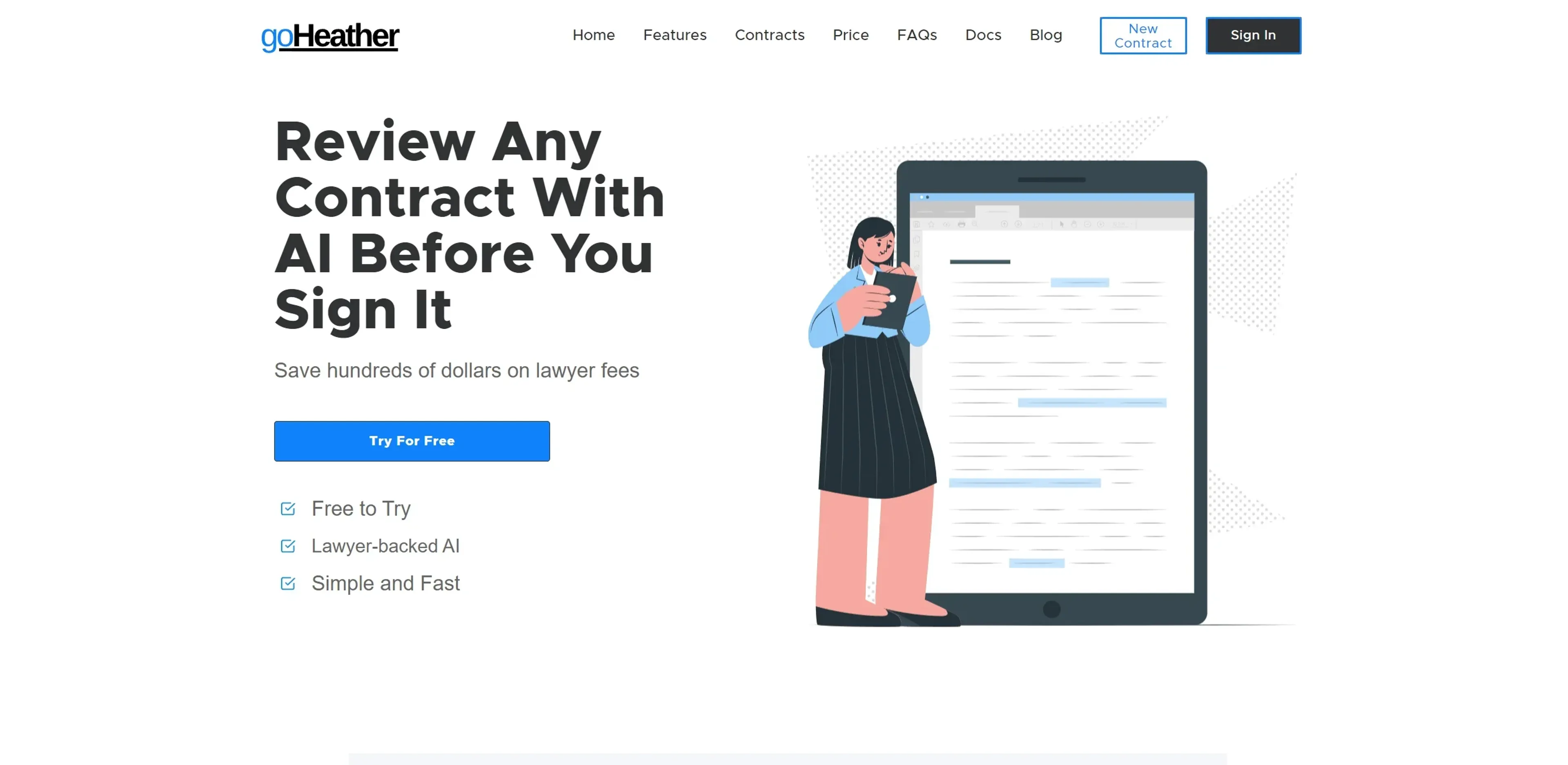 Image related to goHeather, an AI tool that acts as a personal digital assistant.