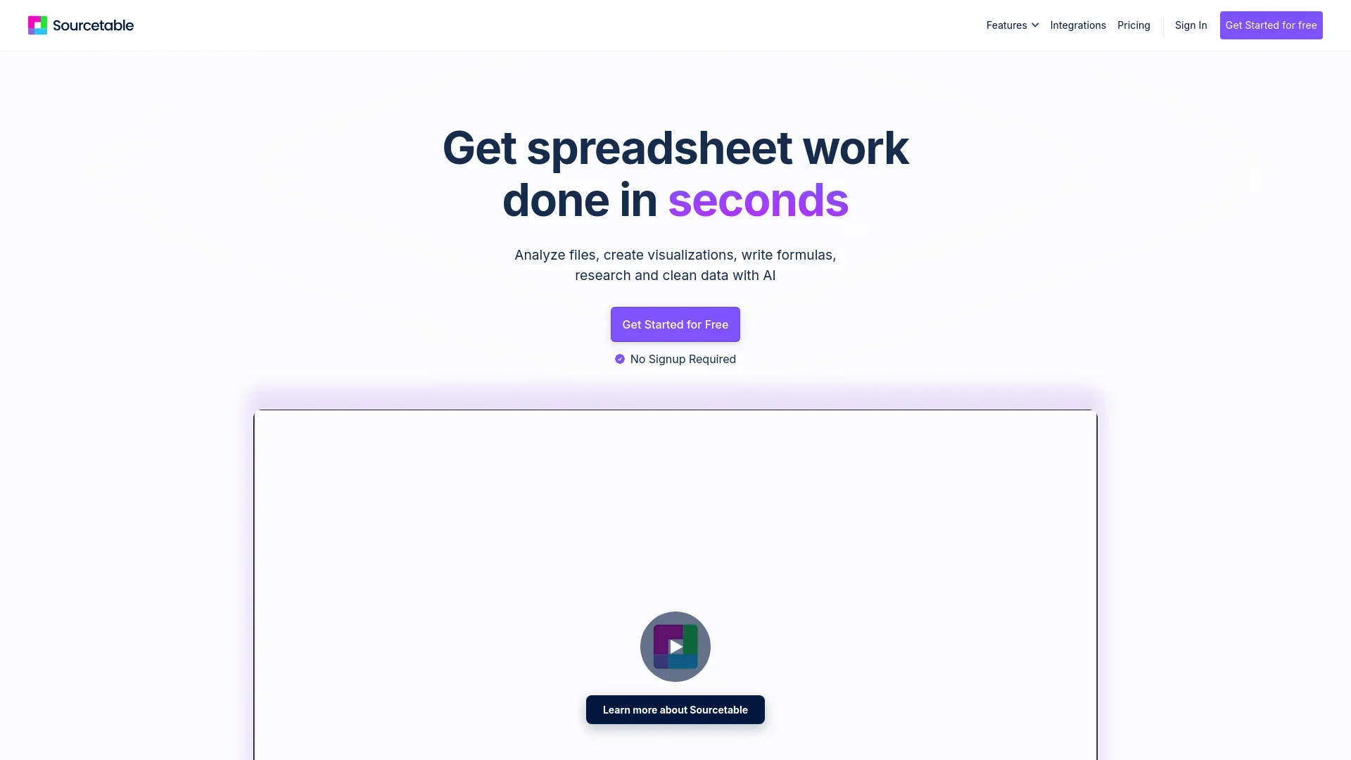 Sourcetable manual_2 screenshot
