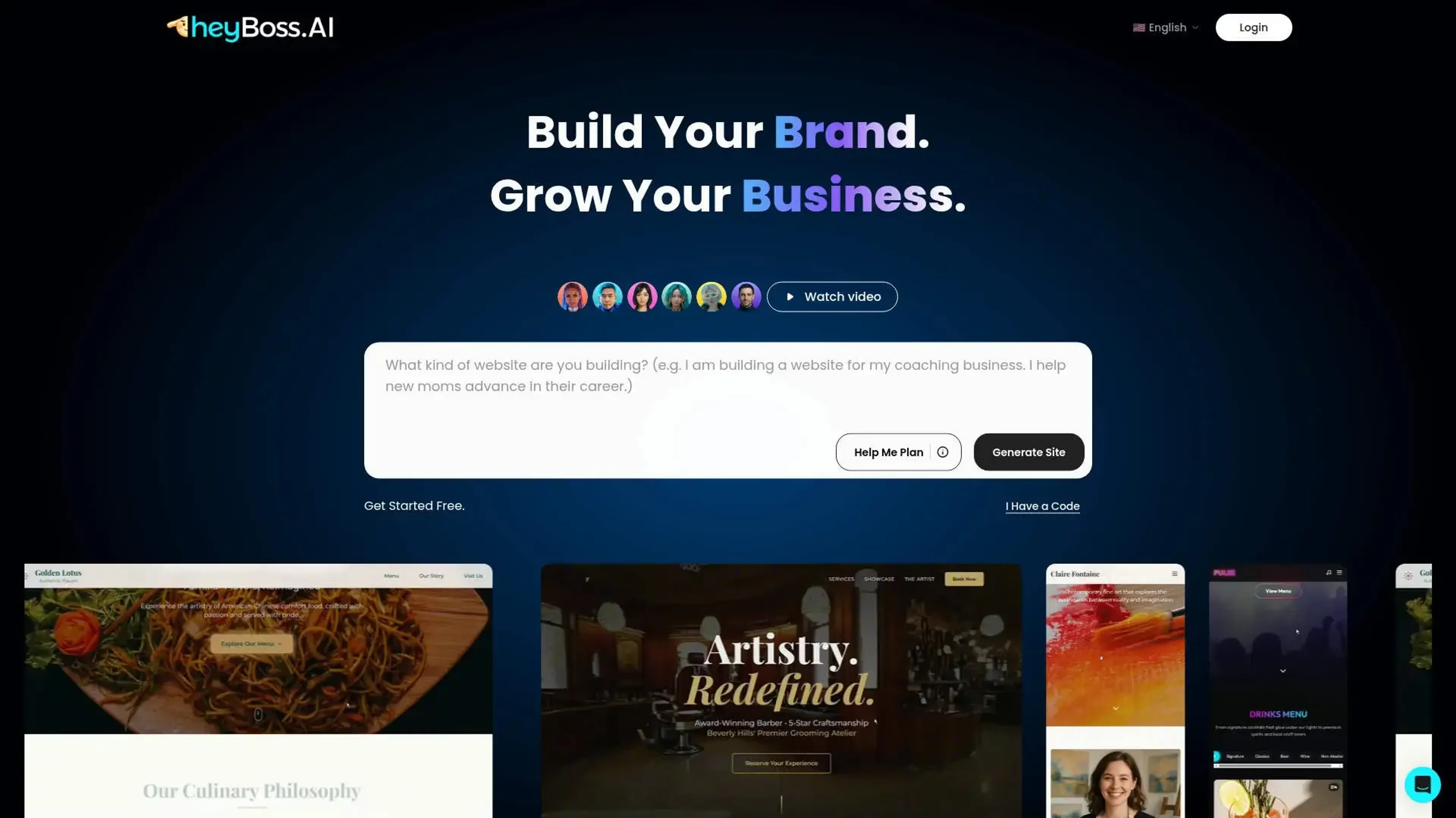 Image related to HeyBoss.AI, an AI tool for helping startups build and grow efficiently.