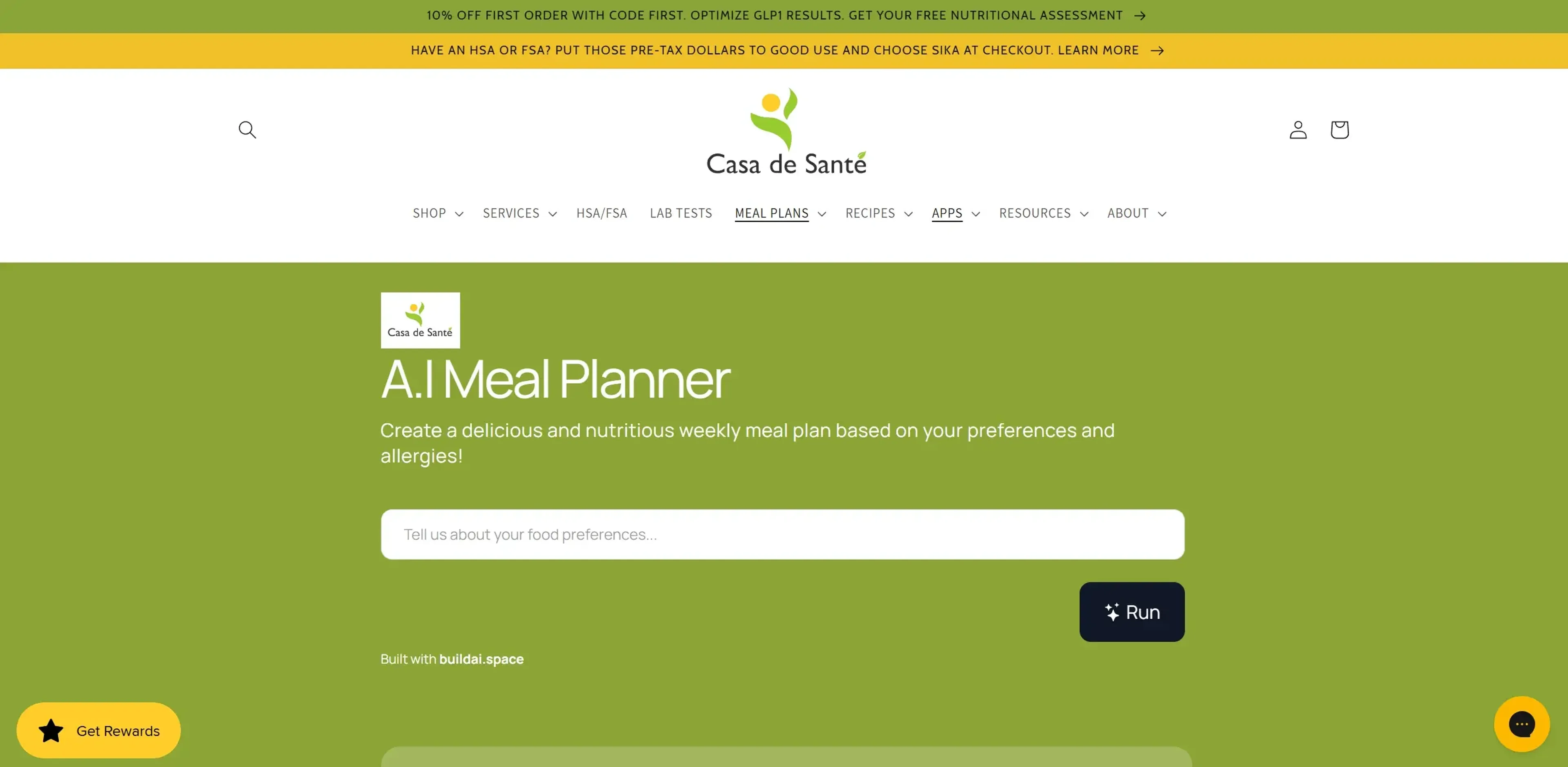 Image related to AI Meal Planner, an AI tool for fitness tracking and personalized workouts.