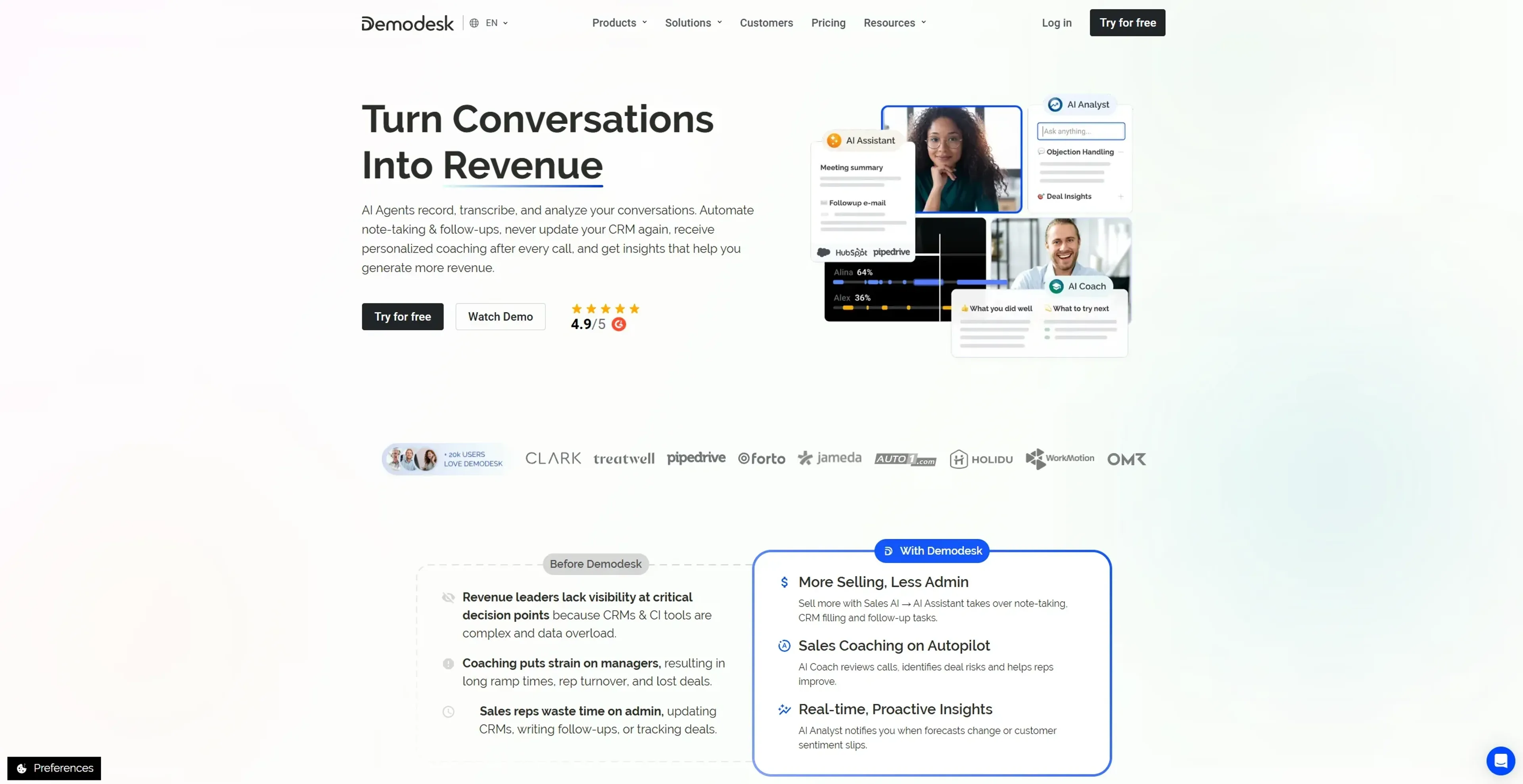Demodesk Featured