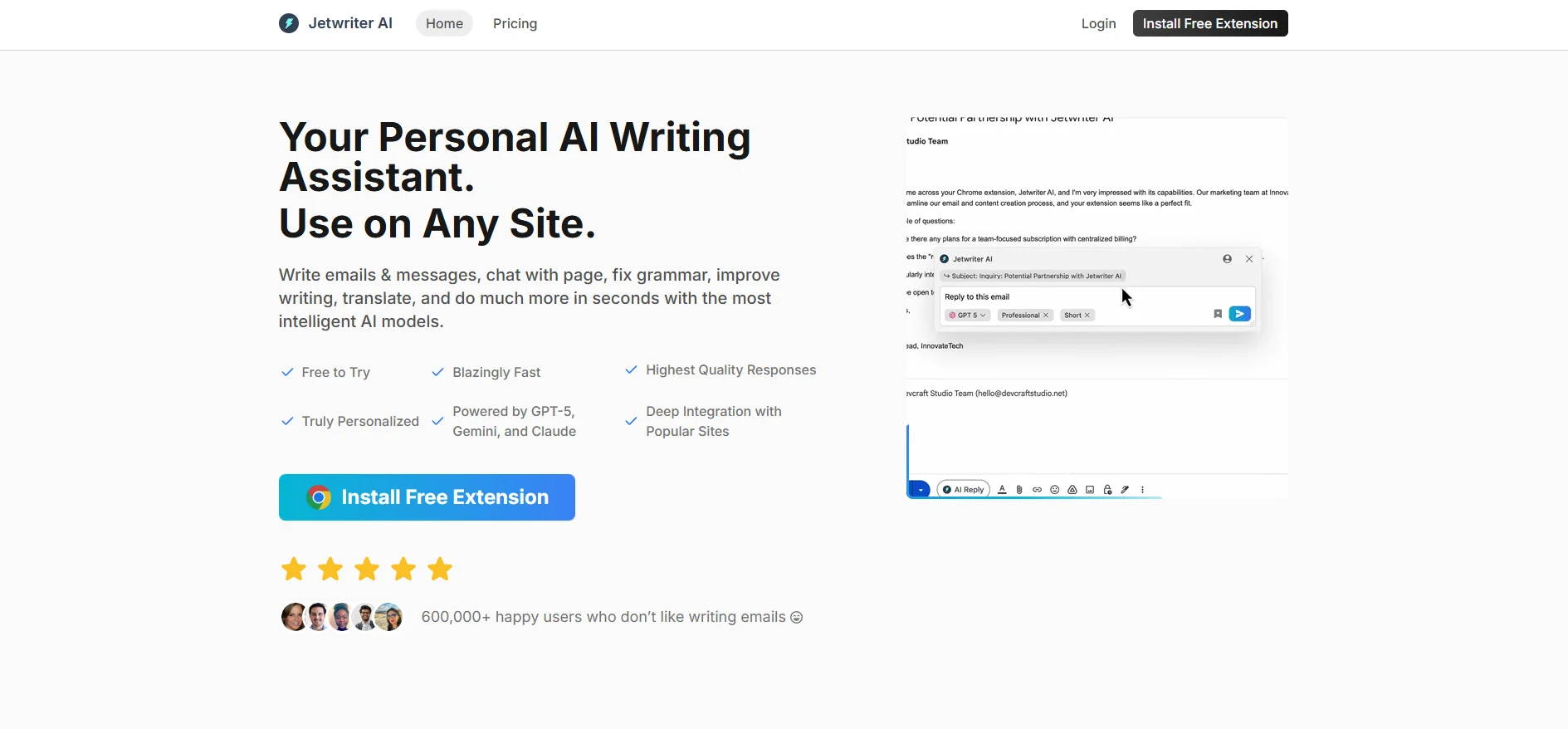Jetwriter AI manual_2 screenshot