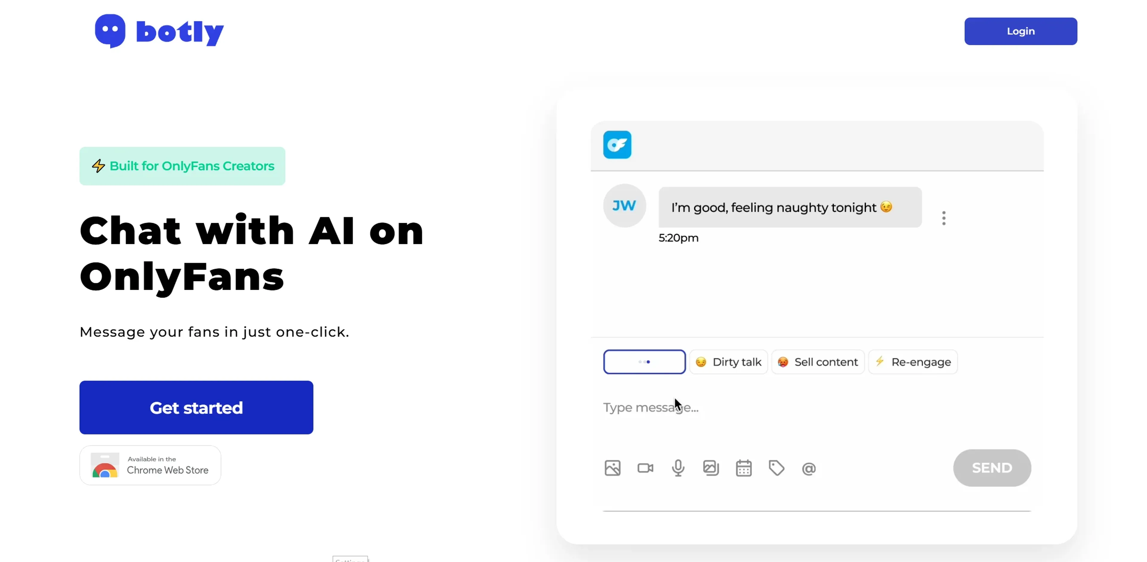 Image related to Botly, an AI chatbot for conversations and customer interactions.
