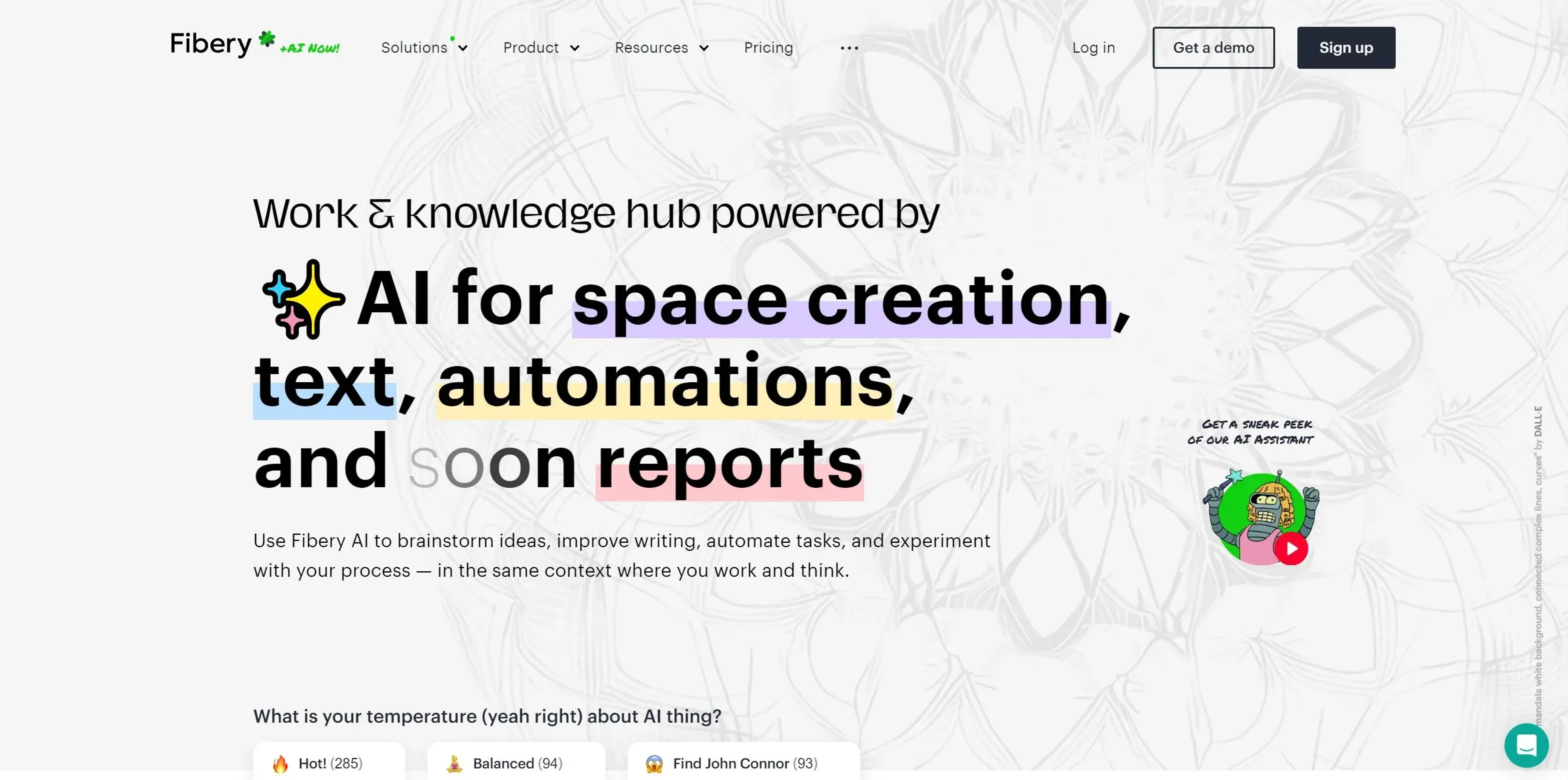 Image related to Fibery Ai, an AI tool for managing projects and team workflows.