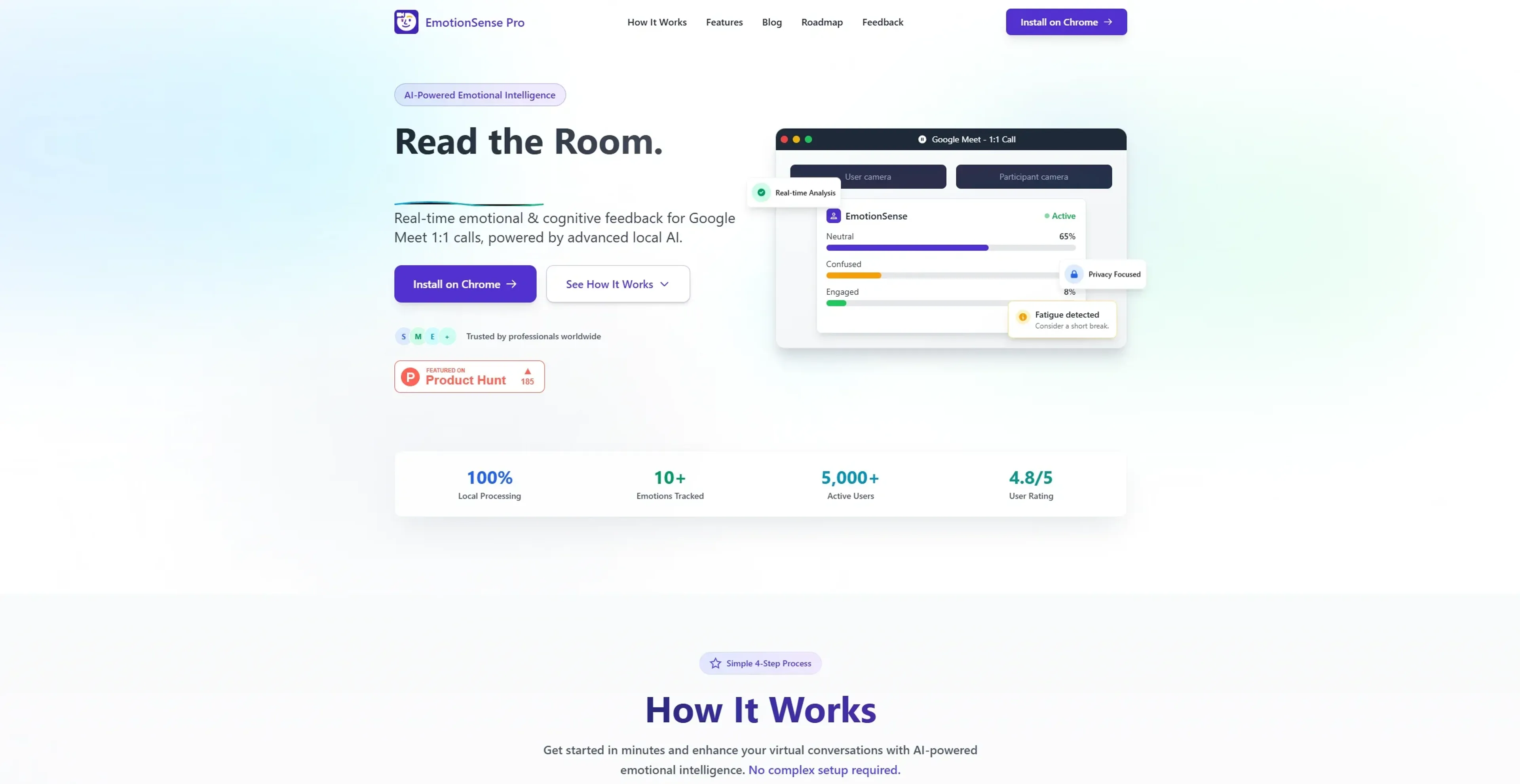 Image related to EmotionSense Pro, an AI tool for HR management and recruitment.