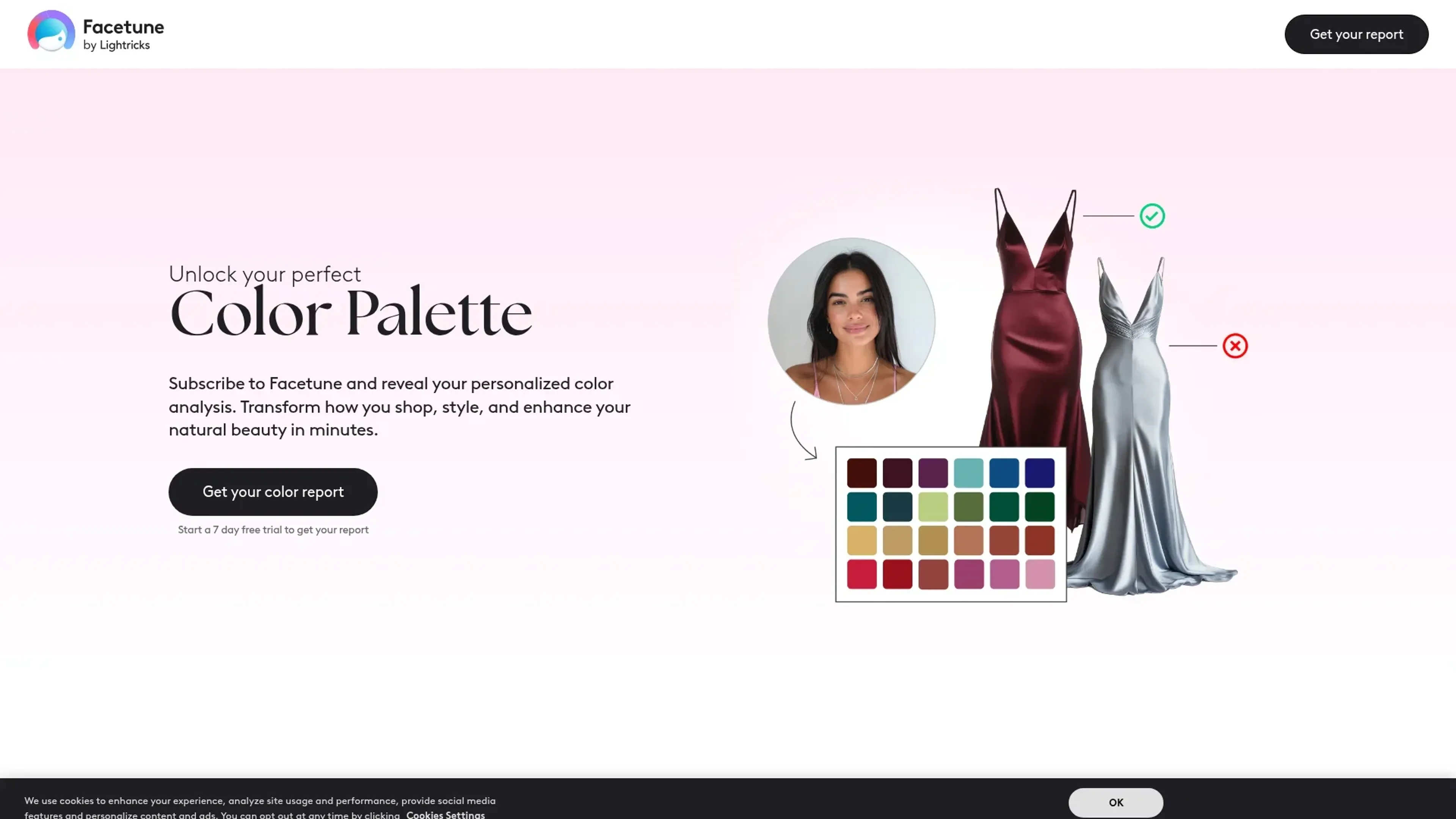 Image related to Color Palette Flow, an AI tool for fashion design and styling.
