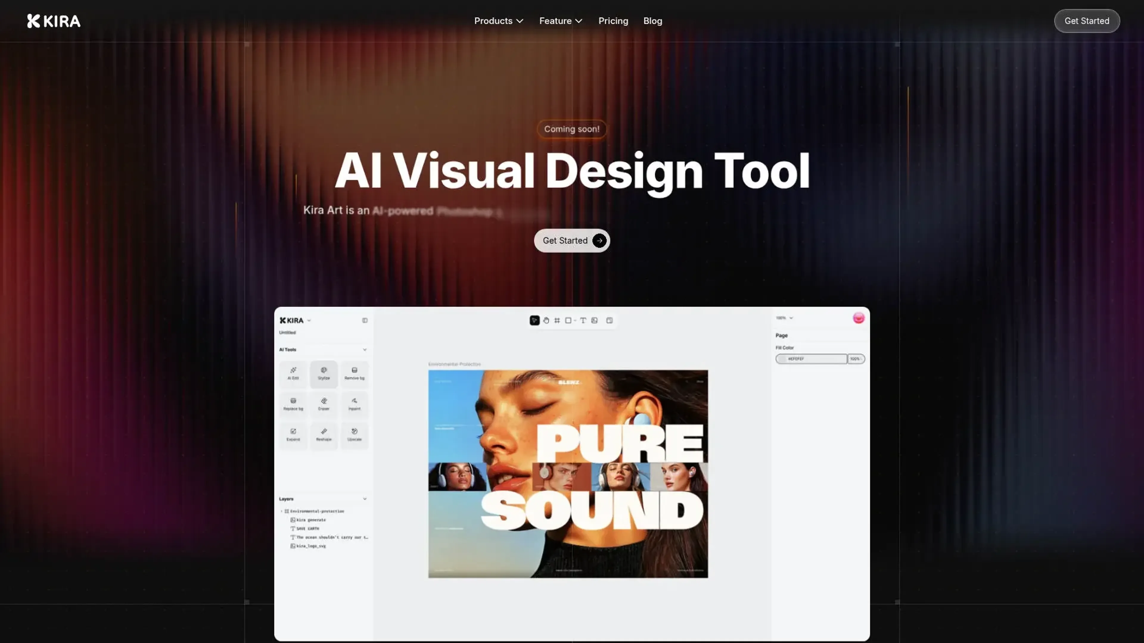 Image related to Kira, an AI tool for editing and enhancing images.